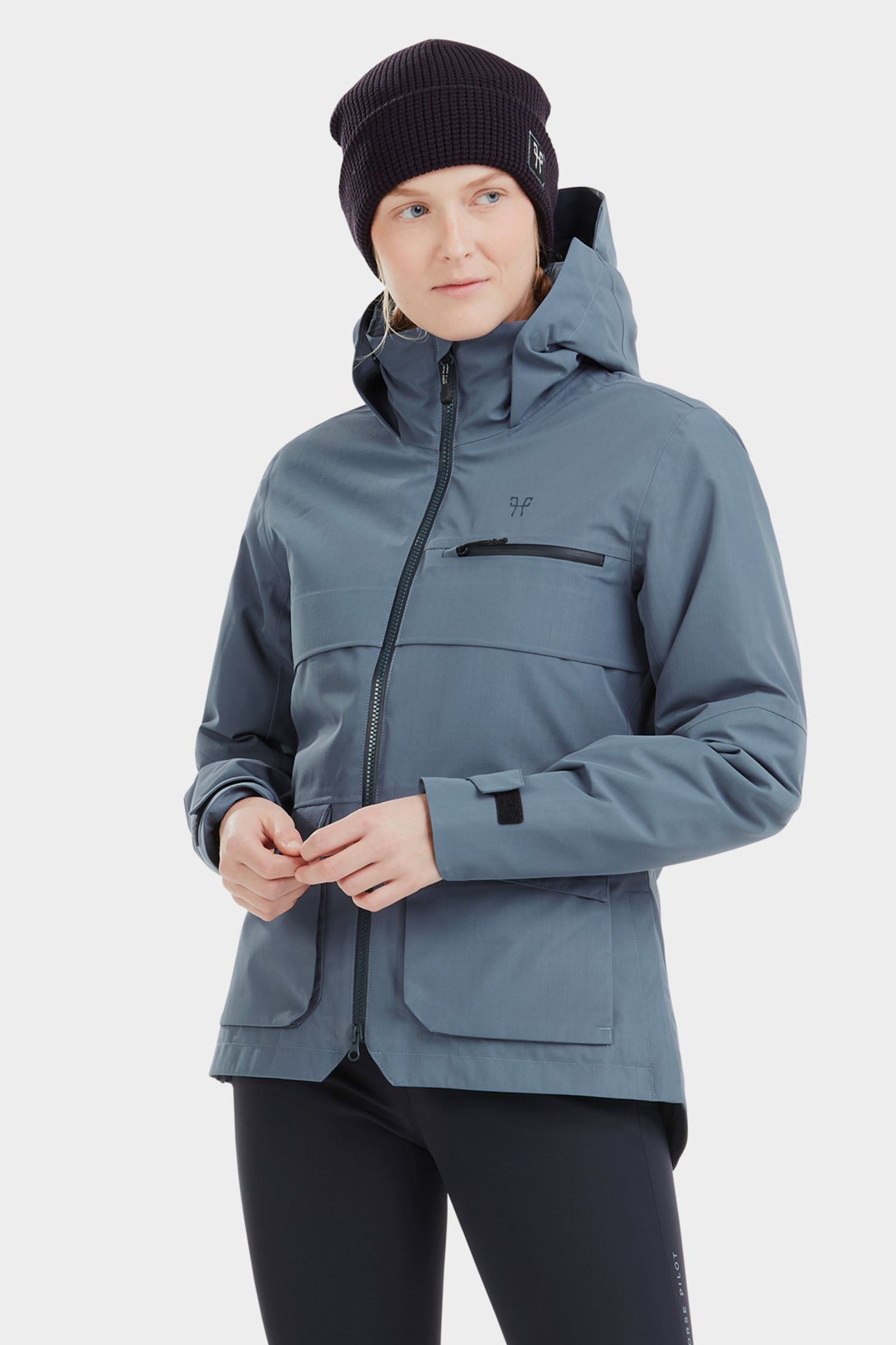 Vintage Indigo Horse Pilot Essential Damenjacke