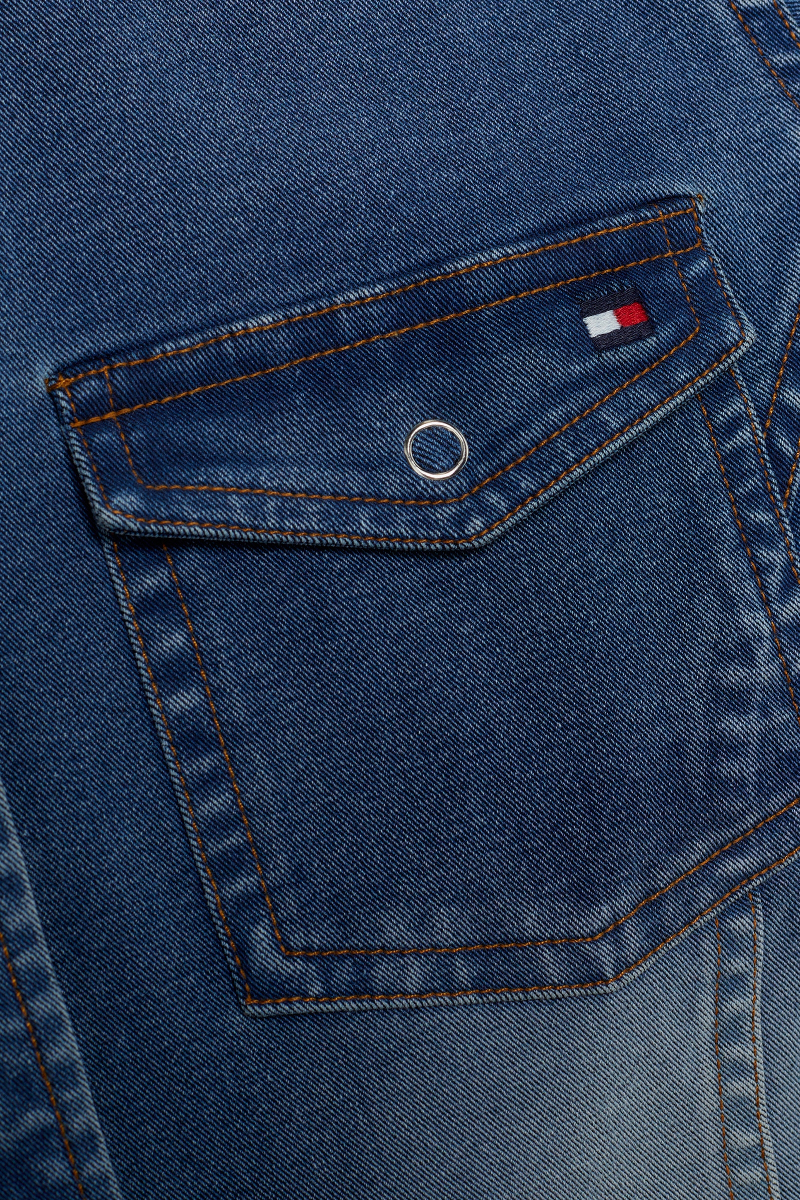 Tommy Hilfiger Equestrian Woodside Stretch Denim Hemd