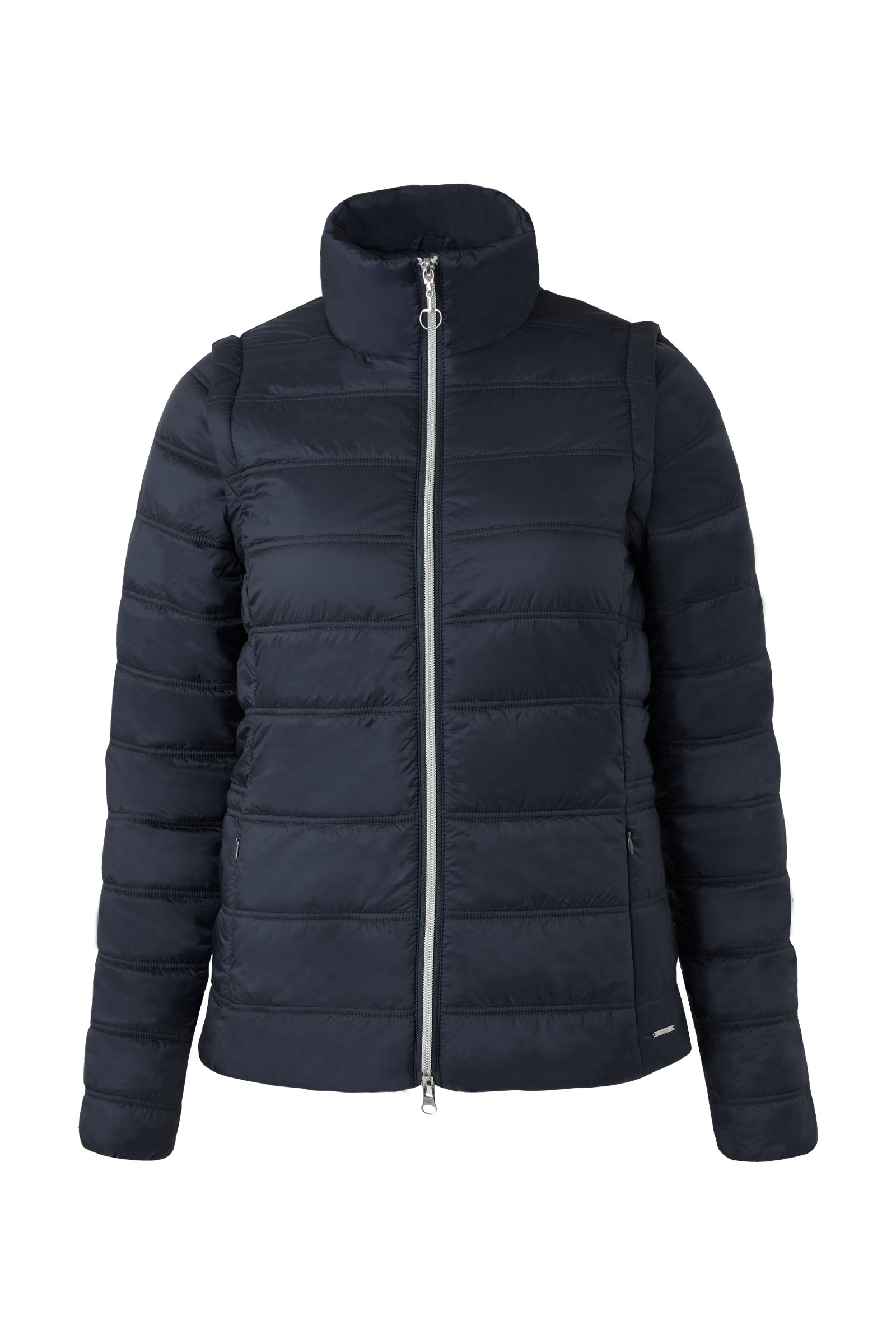 Dark Navy  Horze Natalie Damen Reitjacke mit abnehmbaren &Auml;rmeln