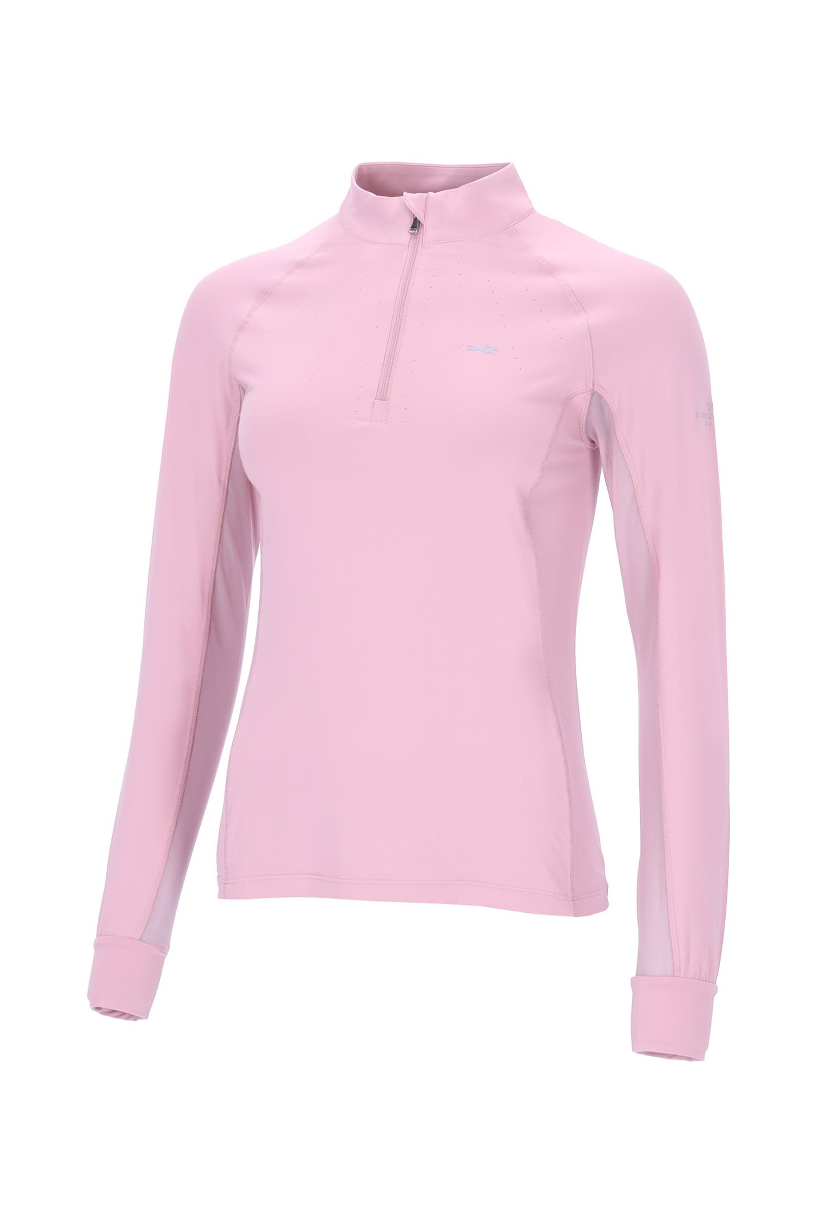 Powder Pink Schockem&ouml;hle Sports Angie Style Damen-Langarm-Trainingsshirt