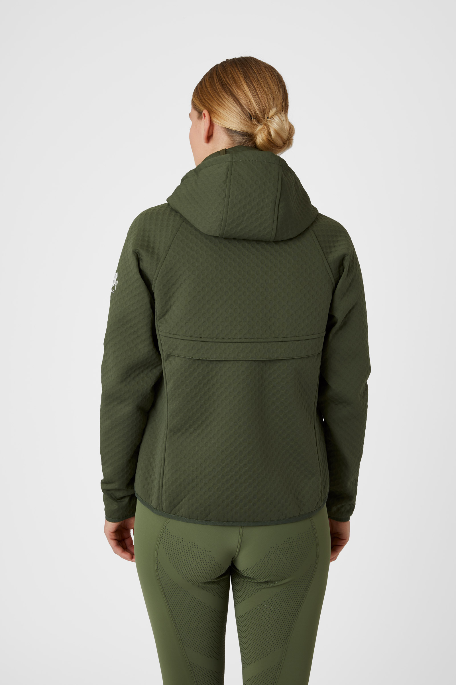 B Vertigo Norah Damen Sweatshirtjacke aus Scuba Material