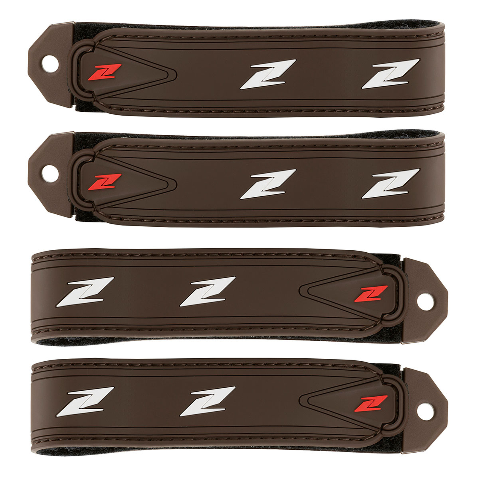 Brown Zadona Kit mit Klettverschluss, vorne (Gamasche)
