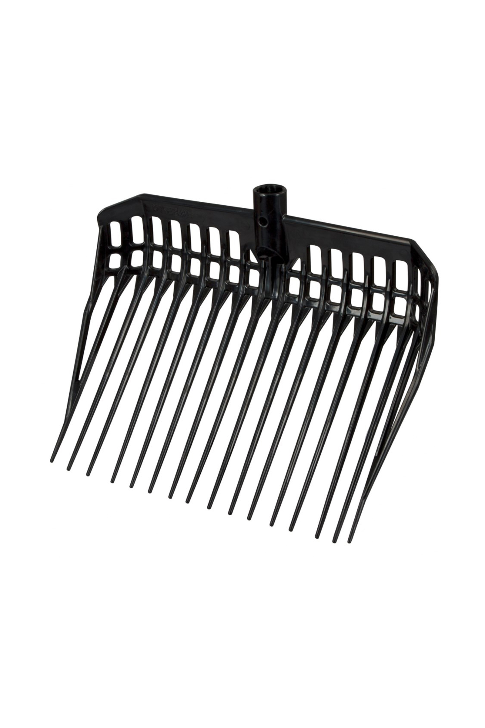 Kerbl Streuschaufel EcoFork mit Metallgriff und D-Griff