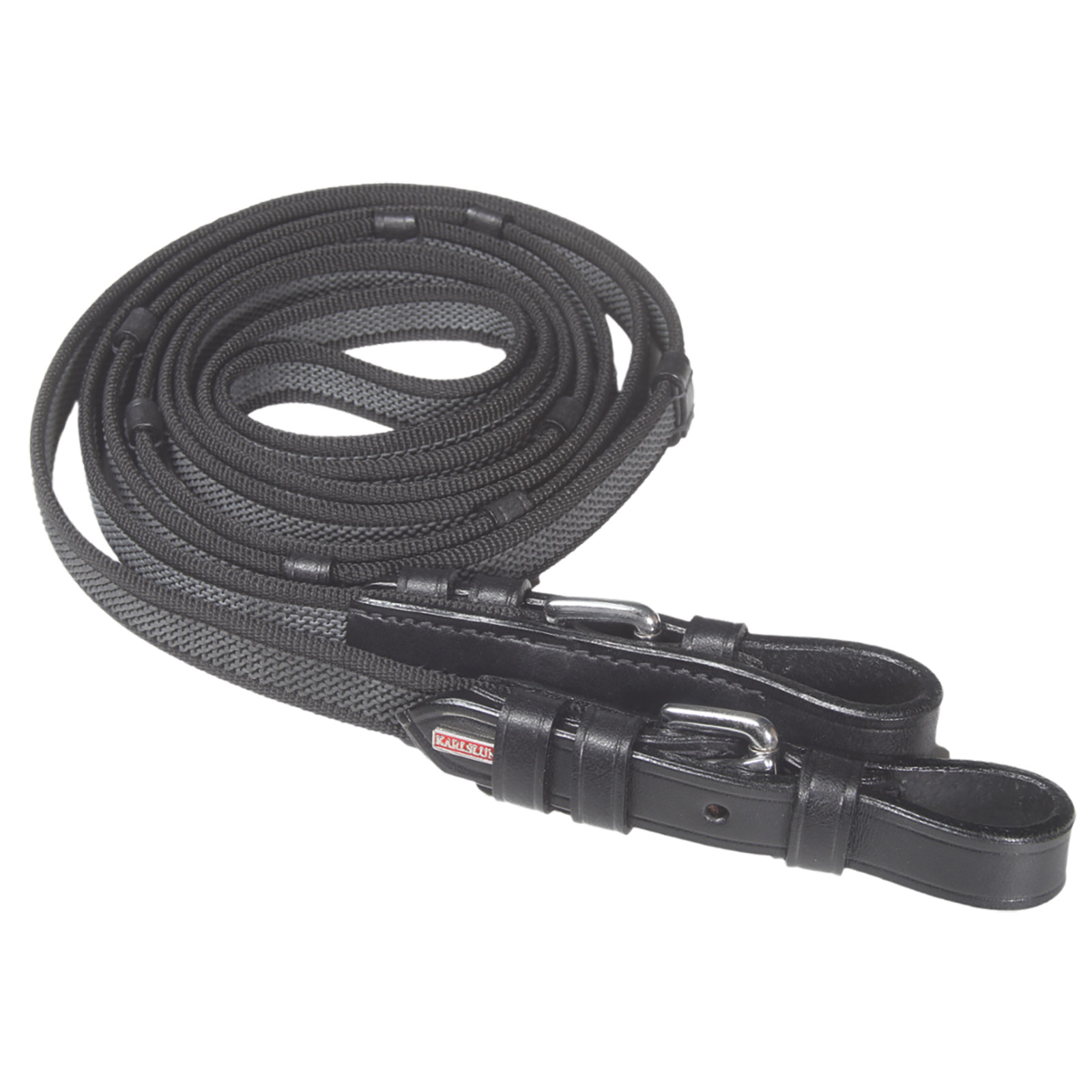 Karlslund Super Grip Z&uuml;gel mit Stoppern & Schnallen