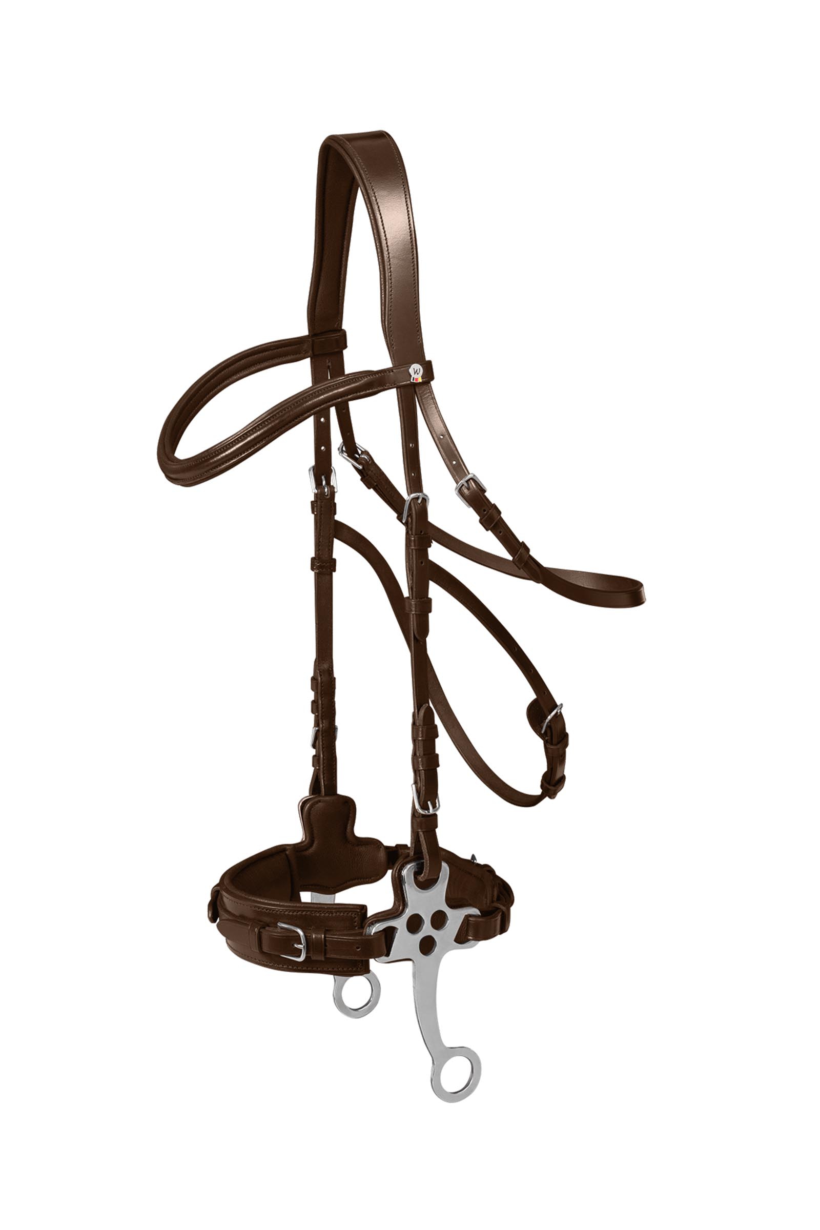 brown Waldhausen X-Line Hackamore