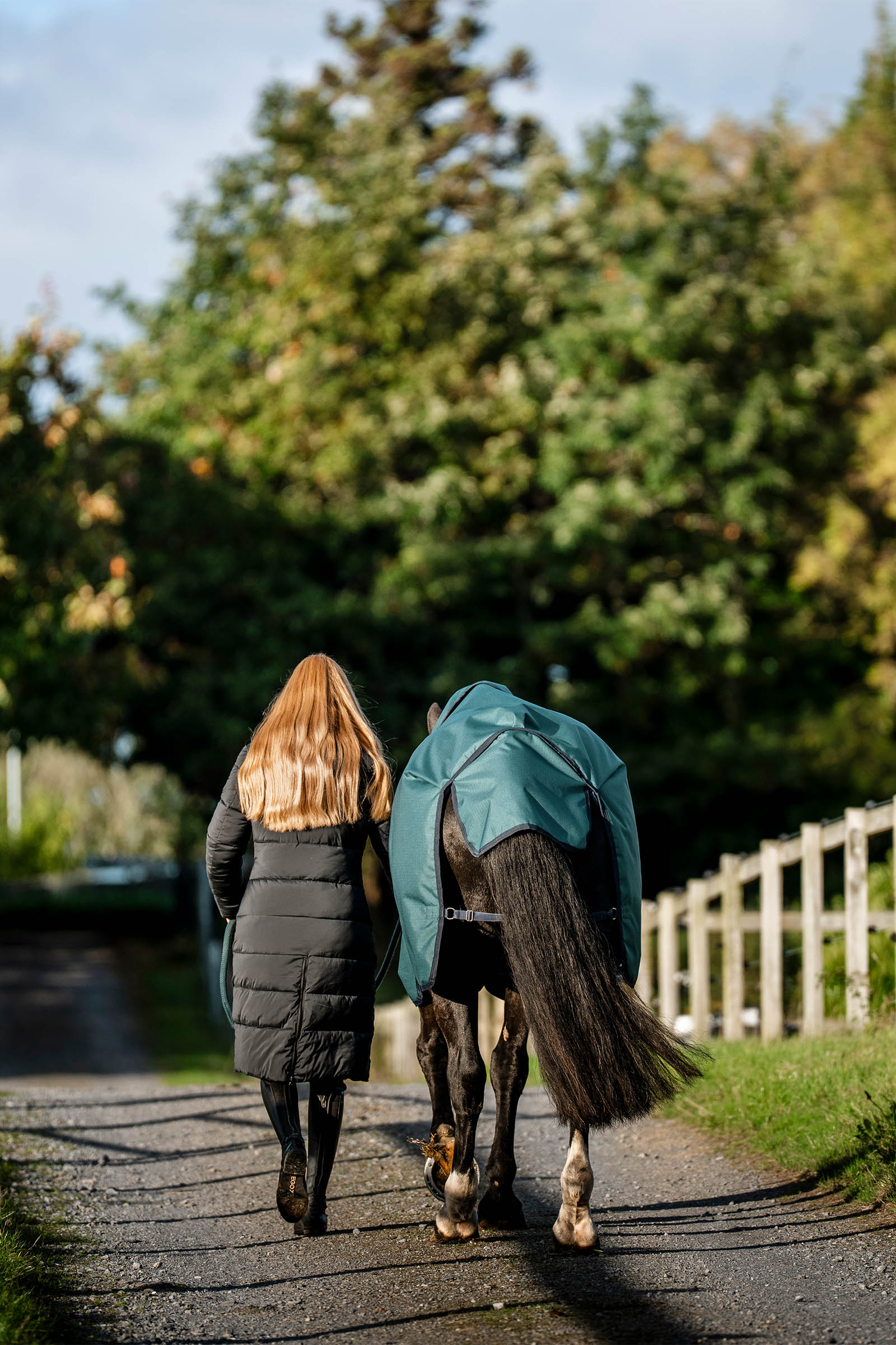 Horseware Verve langer wattierter Damenmantel