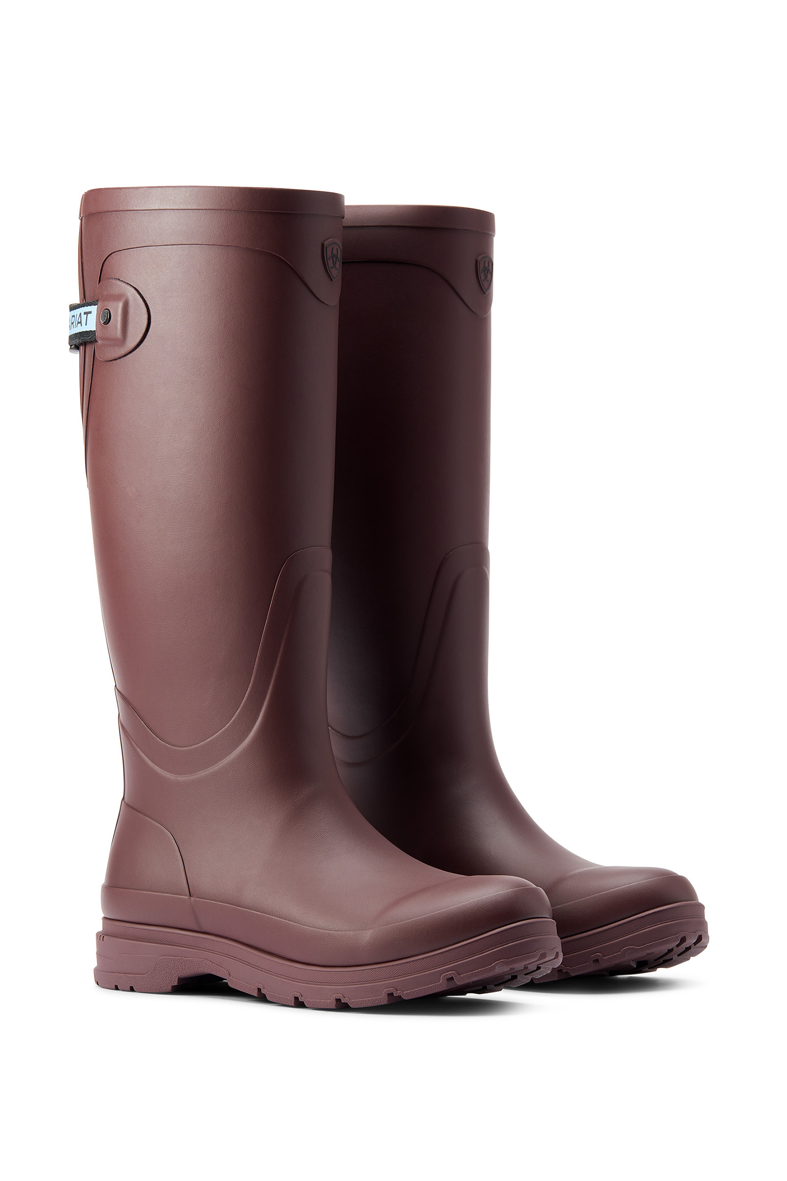 Maroon Dark Red Ariat Kelmarsh Damen Gummistiefel