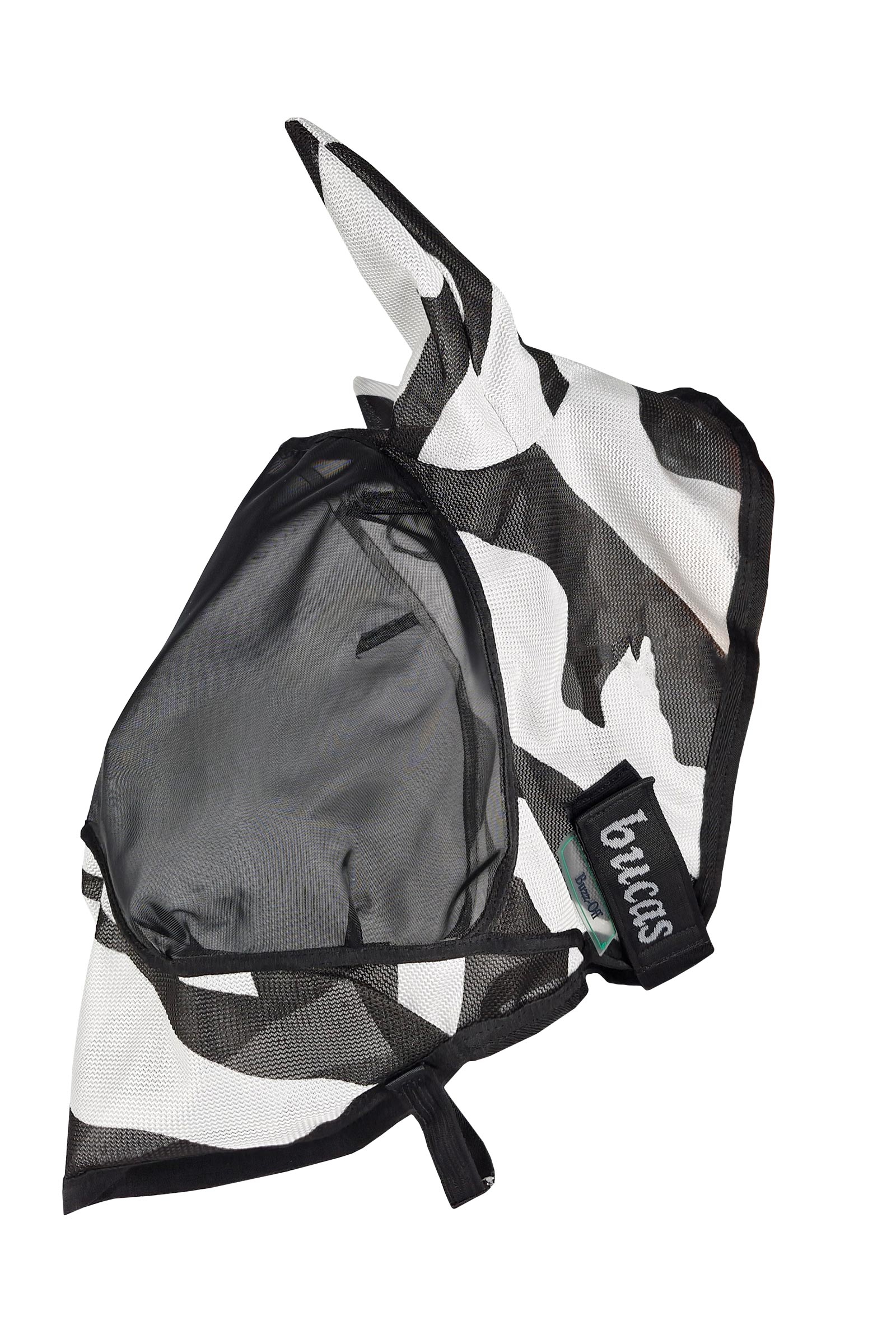 Bucas Buzz-Off Zebra Deluxe Fliegenmaske
