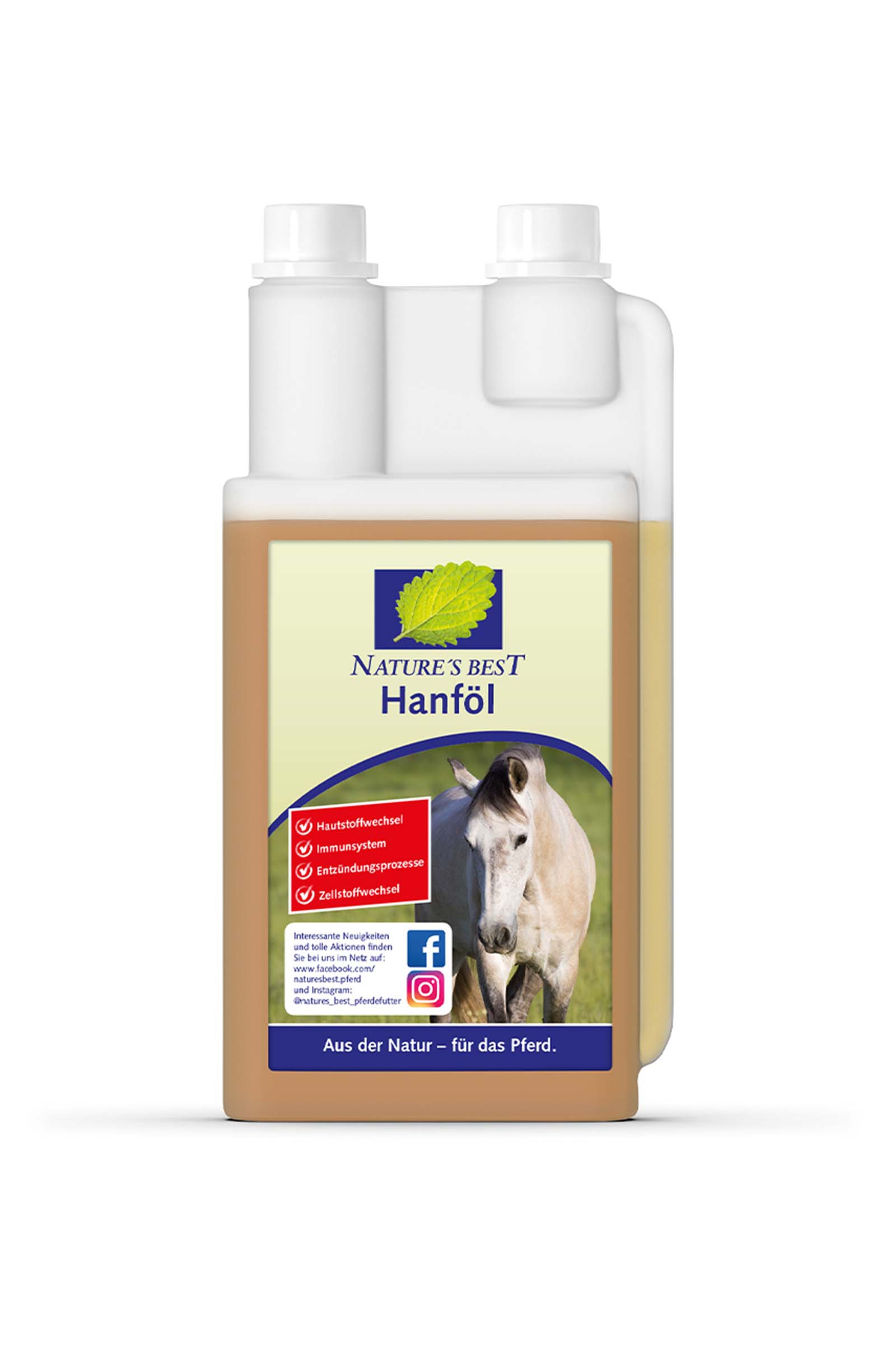 Nature's Best Hanföl, 500ml