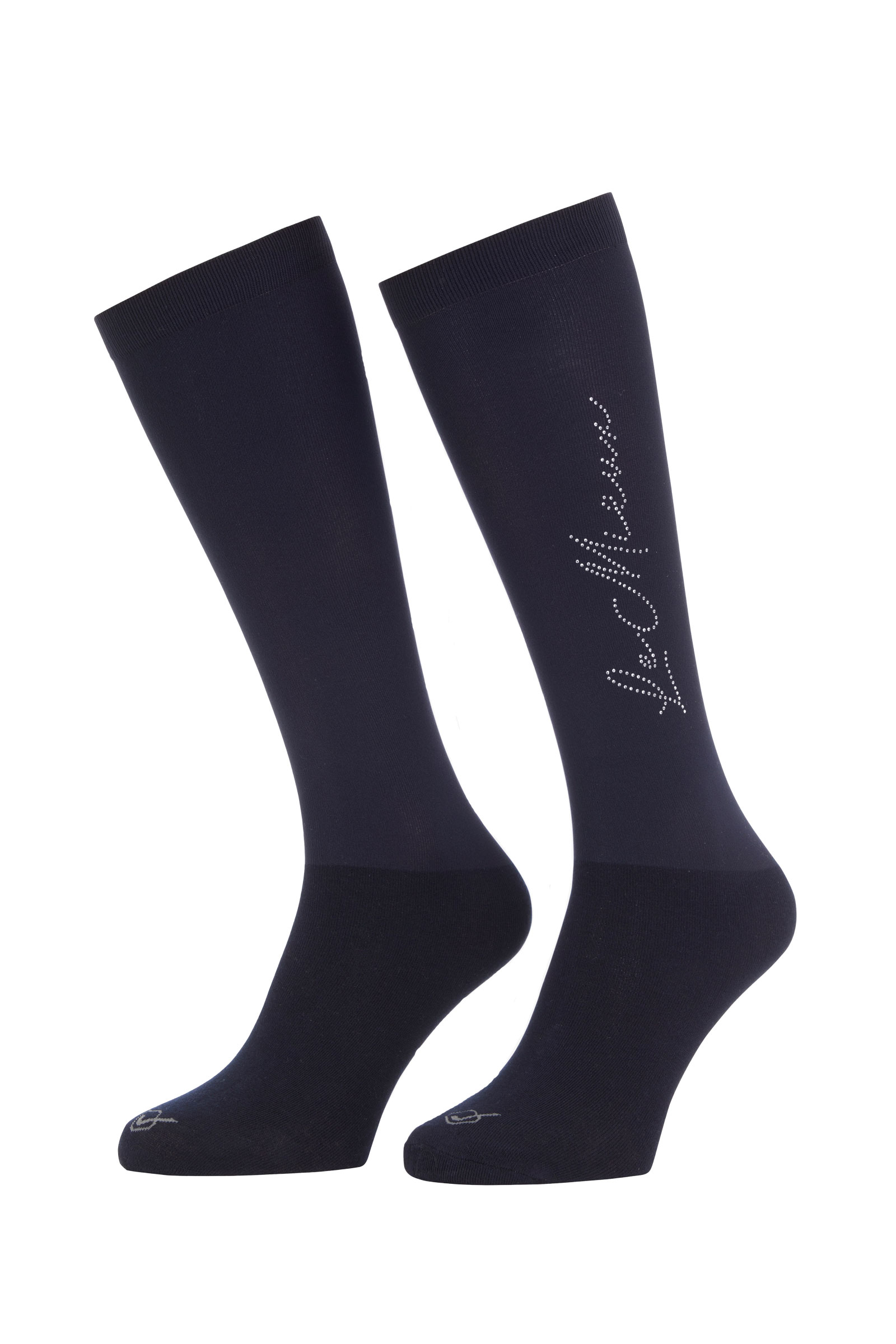 Navy LeMieux Sparkle Turniersocken