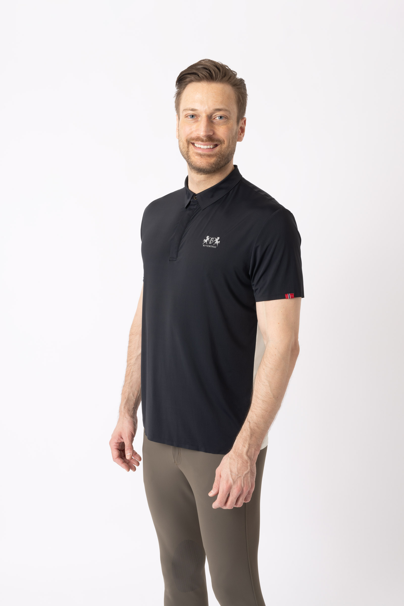 B Vertigo Aidan Herren Poloshirt nahtlos
