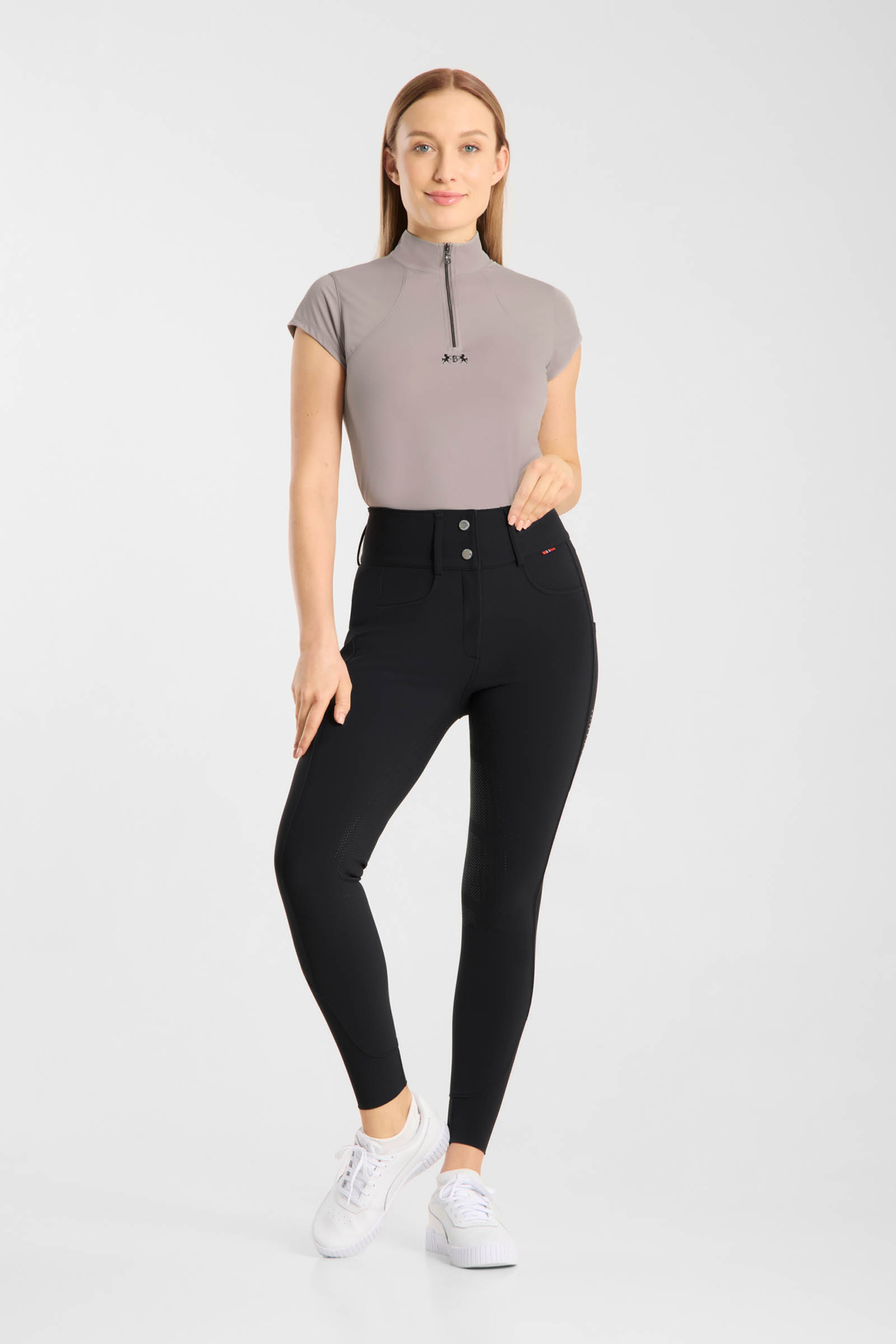 B Vertigo Angela Damen Vollbesatz-Reithose