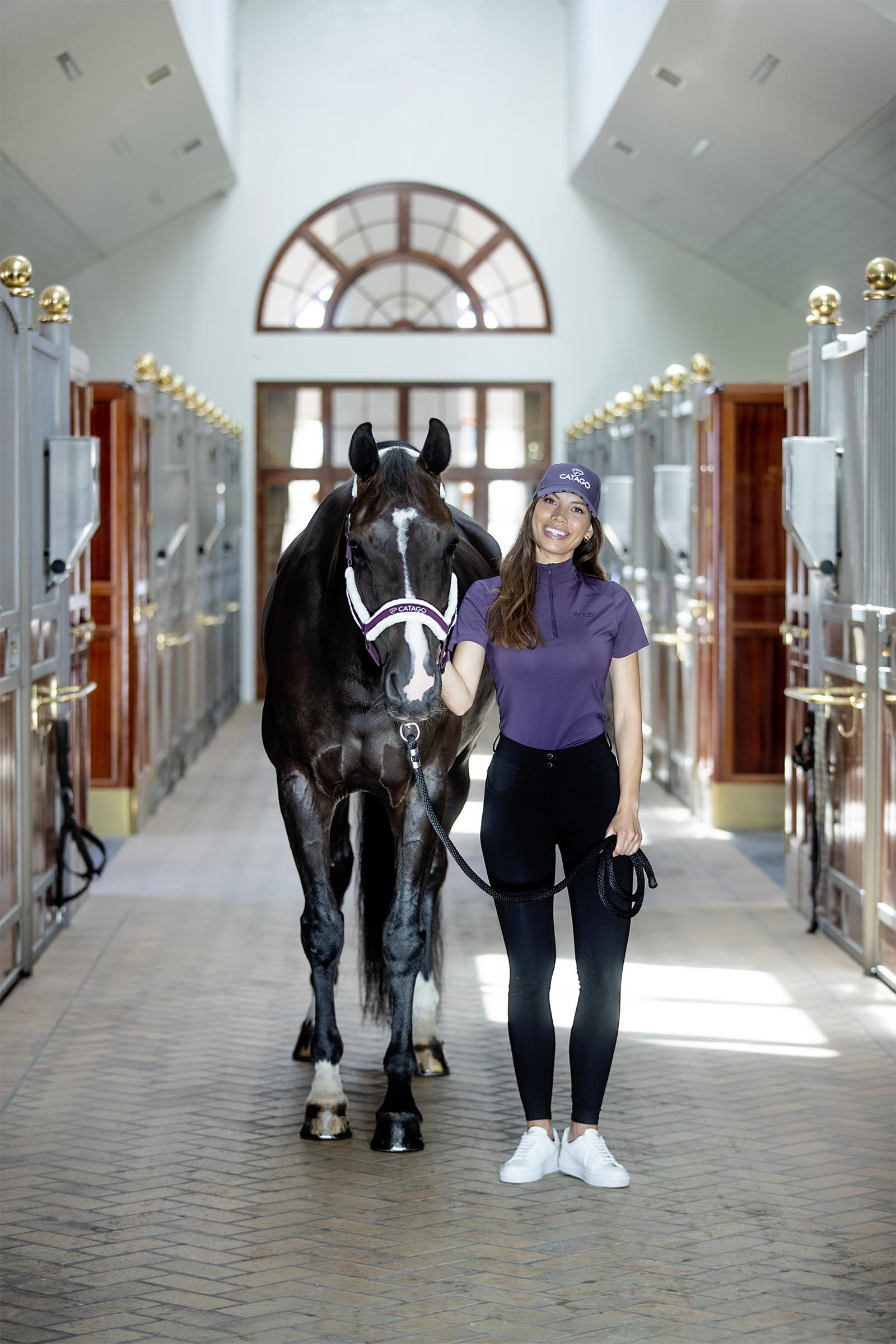 CATAGO Thelma Damen Reitbluse mit UV-Schutz