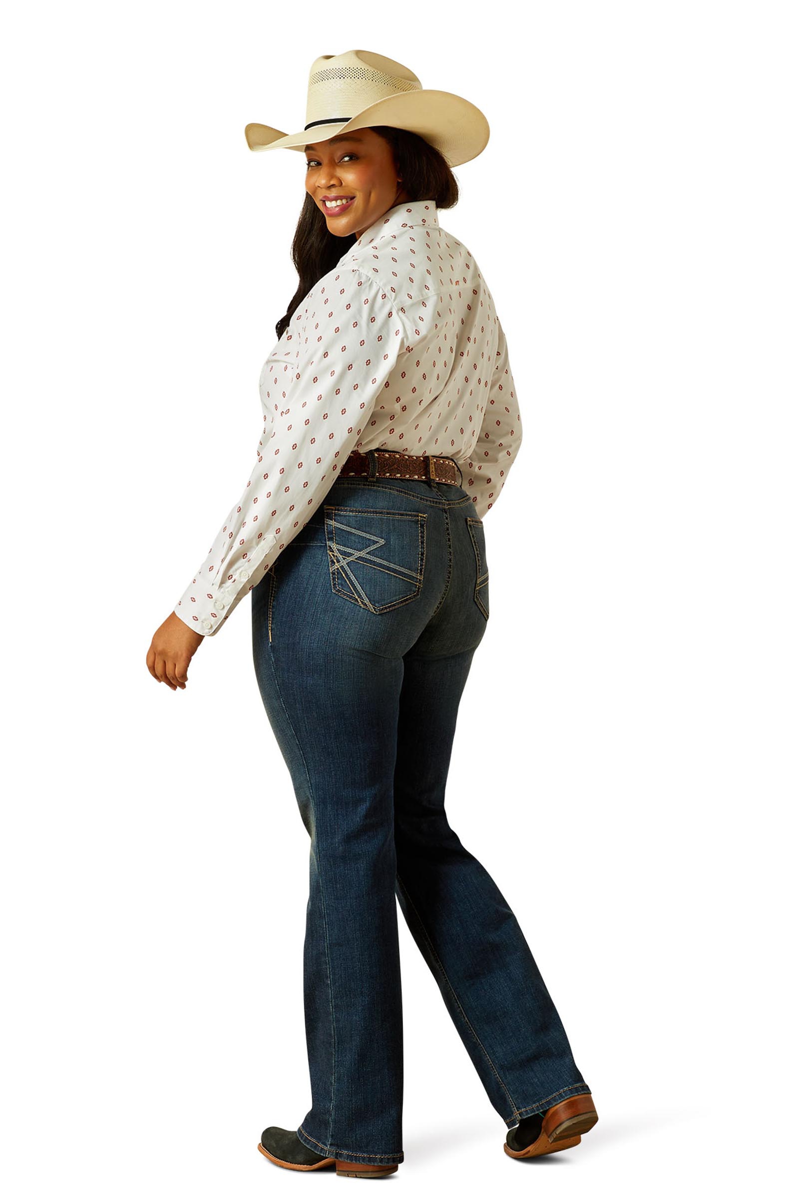 Ariat Sonia Mid Rise Damen Bootcut Jeans