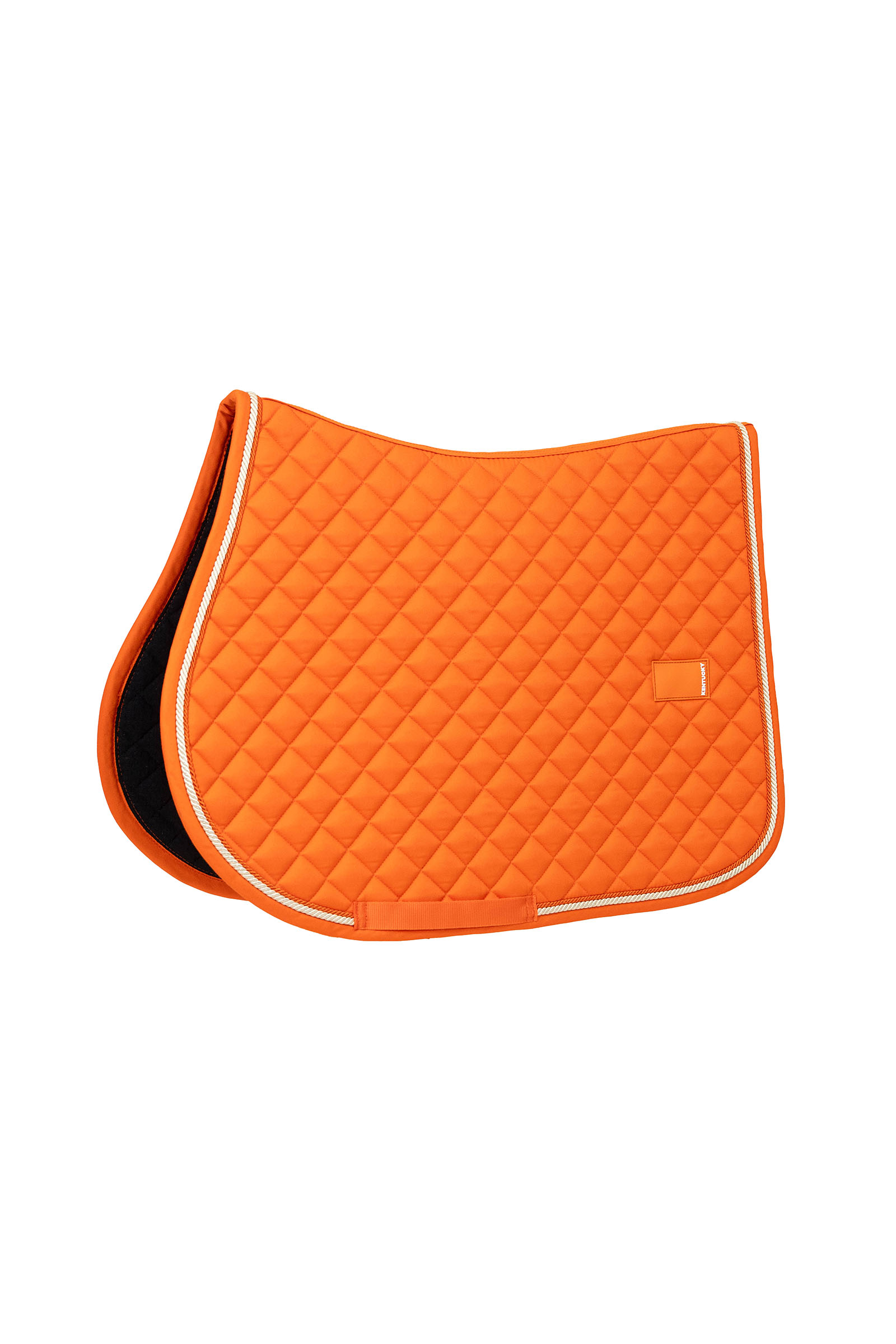 orange Kentucky Horsewear Schabracke Diamant mit Bord&uuml;re