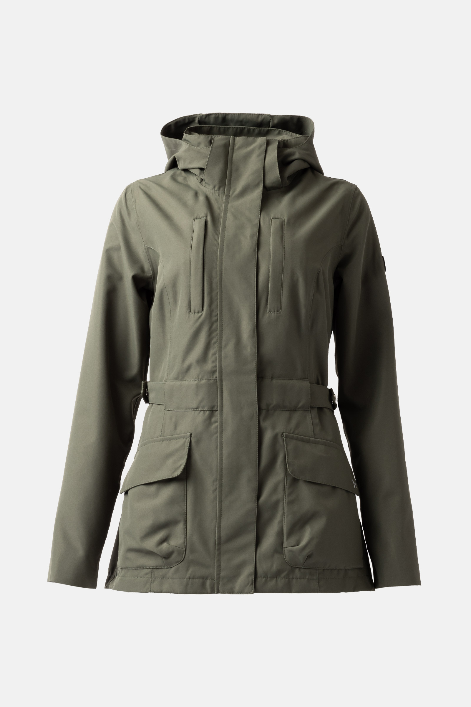Beetle Khaki Green  Horze Jadine Damen wasserdichte Sommerjacke