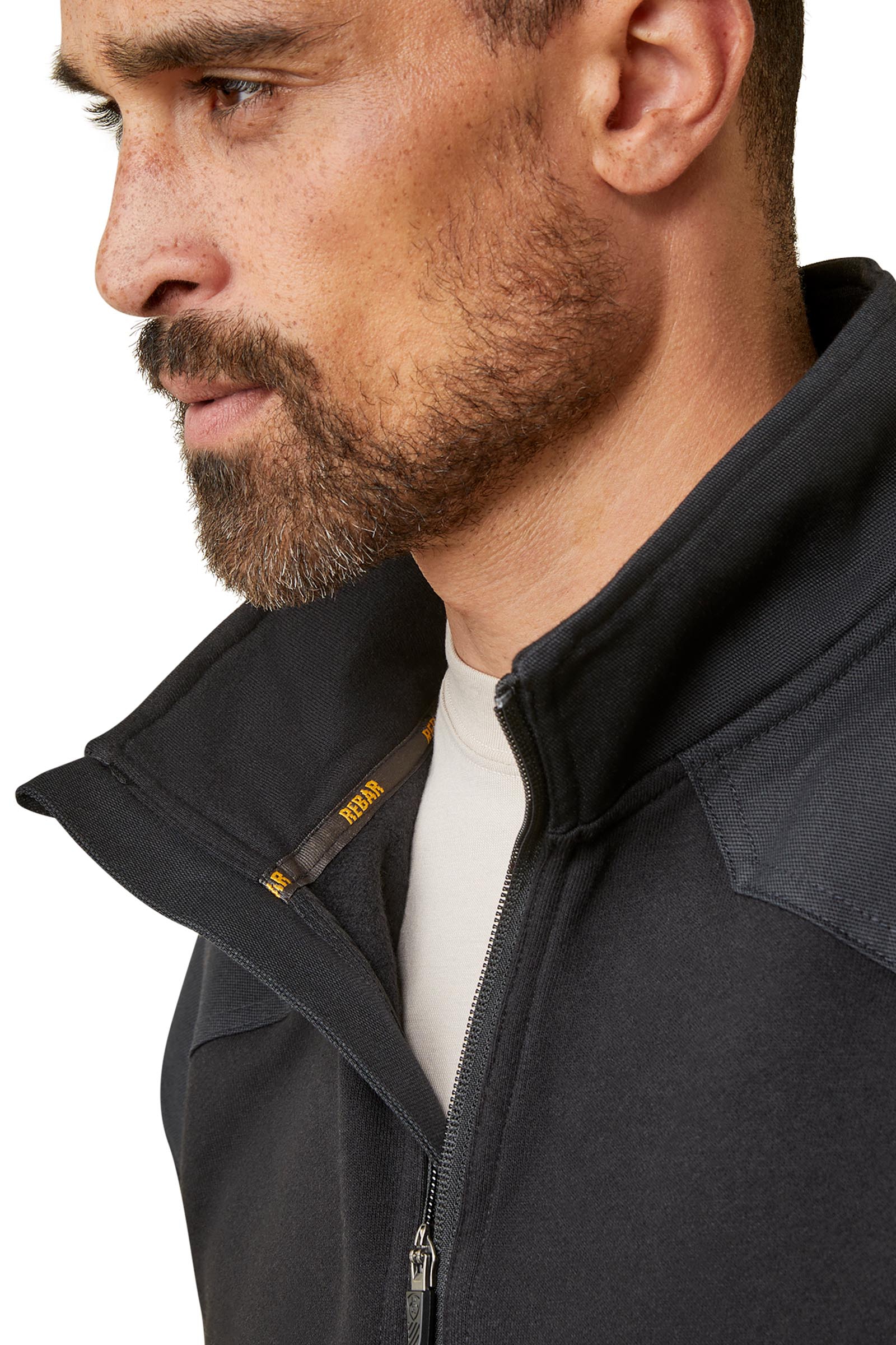 Ariat Rebar Workman Duracanvas Herren Sweatshirt mit 1/4-Rei&szlig;verschluss