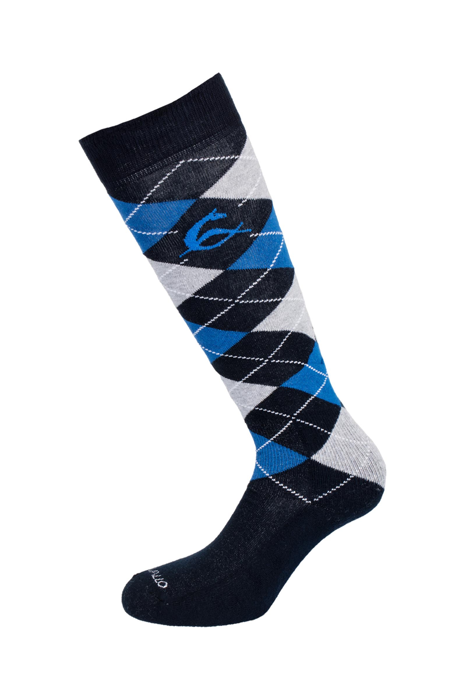 Acavallo Baumwollsocken mit Diamantmuster