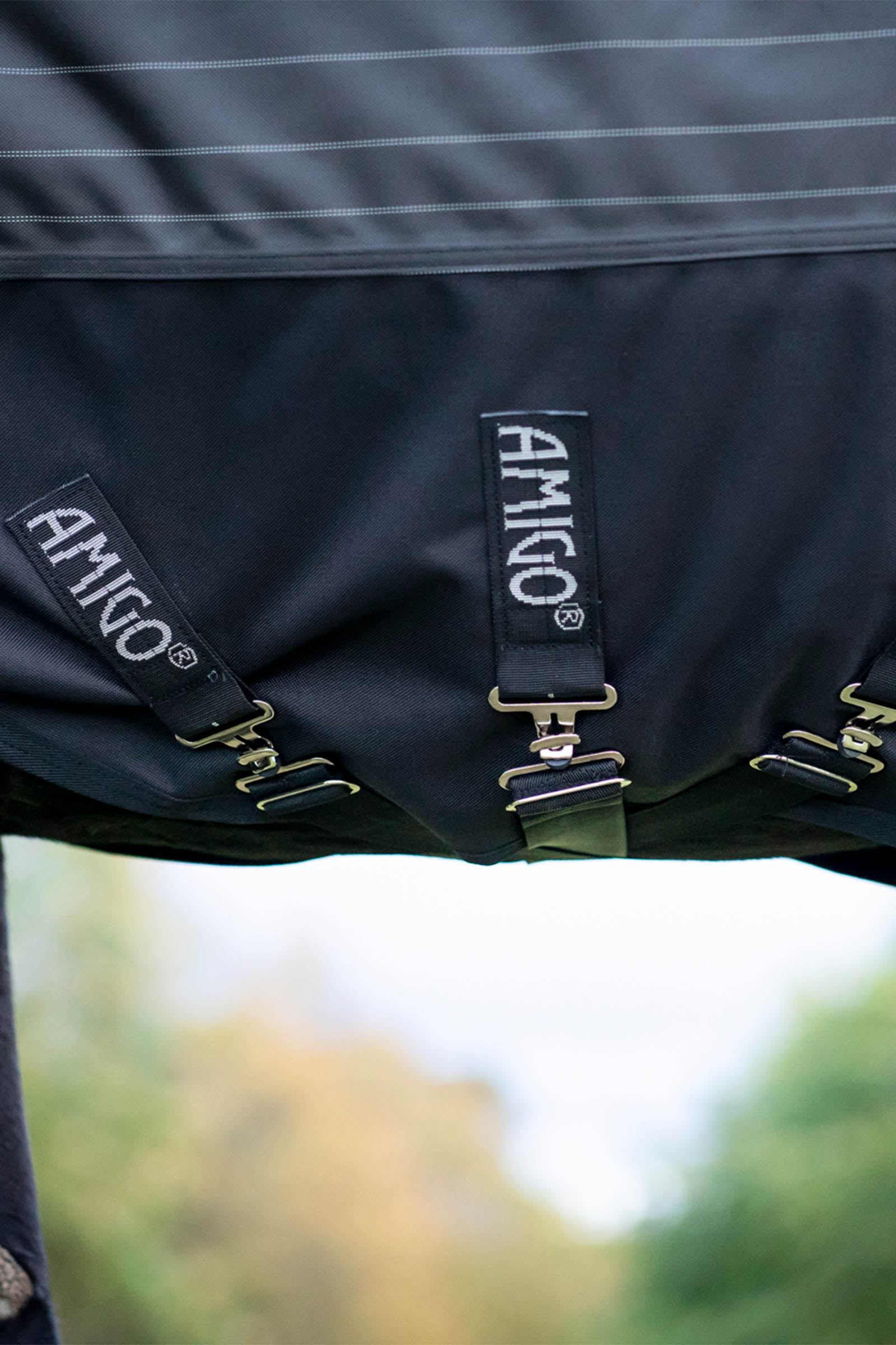 Horseware Amigo 1200D FieldSafe Reflectech Plus Outdoordecke, 100 g