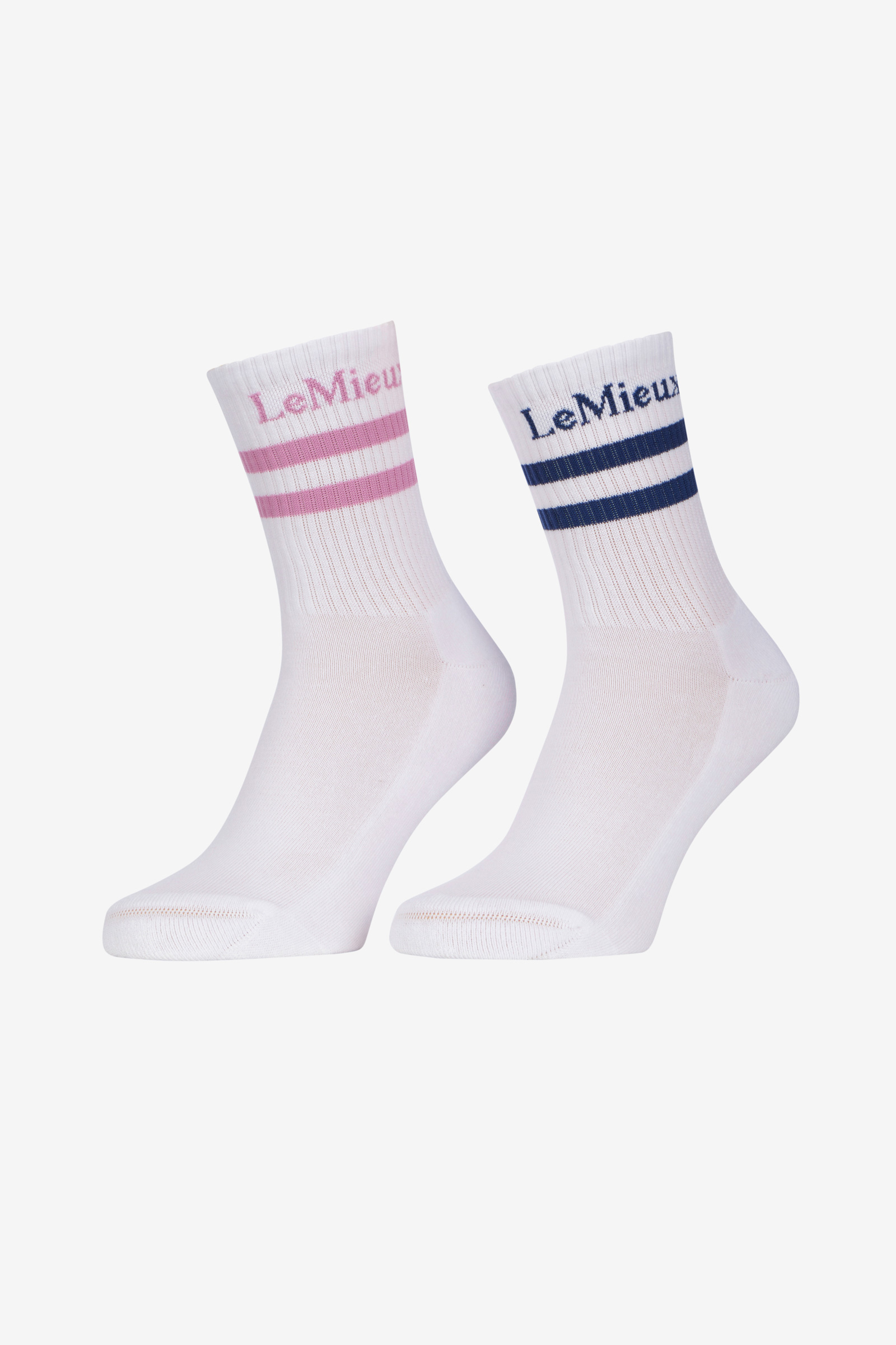Fondant/Shadow LeMieux Crew Socken 2er Pack