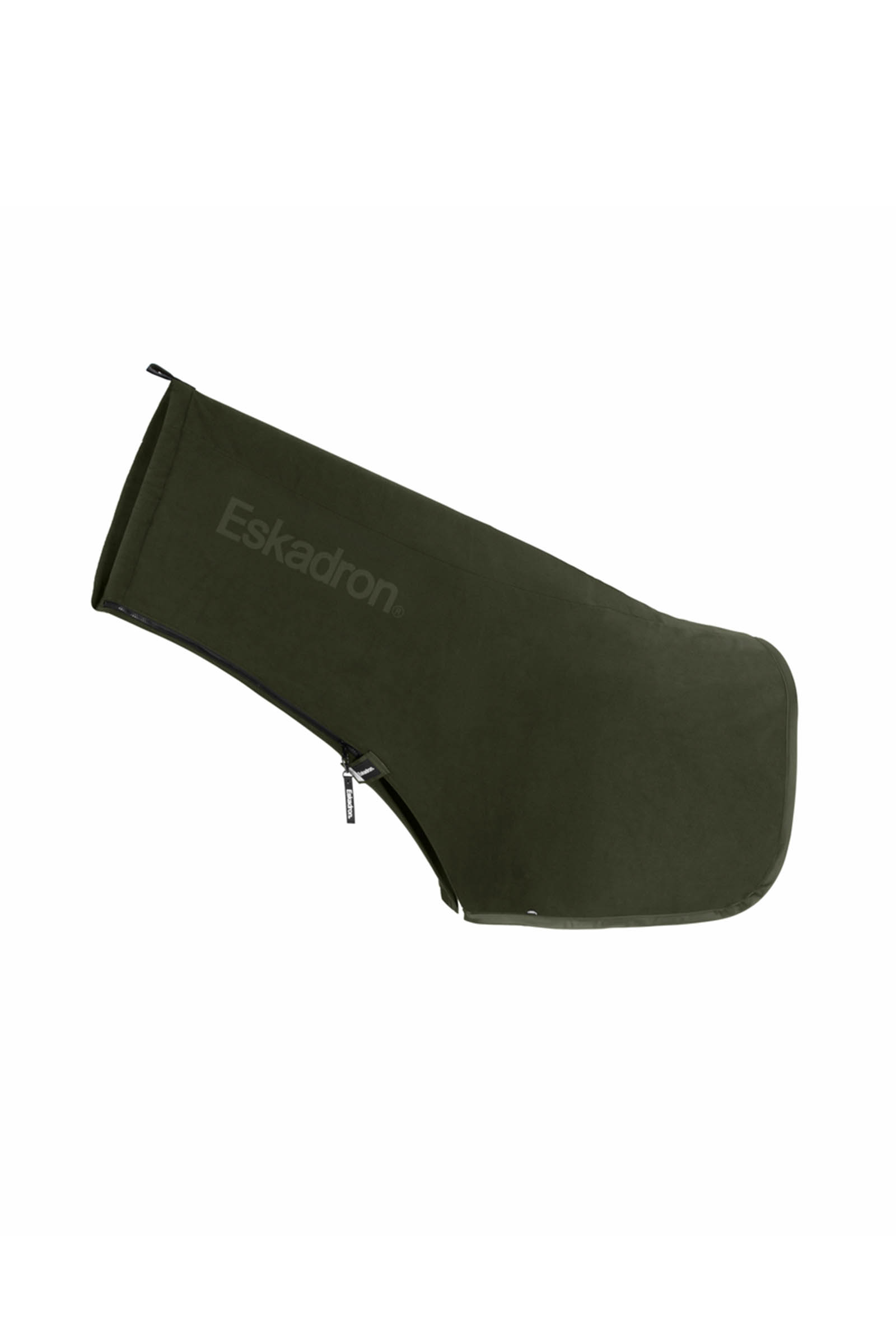 Olive Eskadron Dynamics AW25 Fleeceschal mit Reißverschluss am Hals