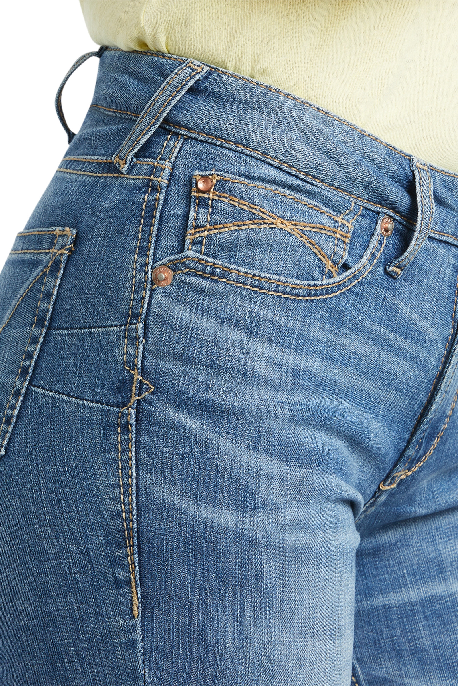 Ariat Damen R.E.A.L High Rise Daniela Boot Cut Jeans