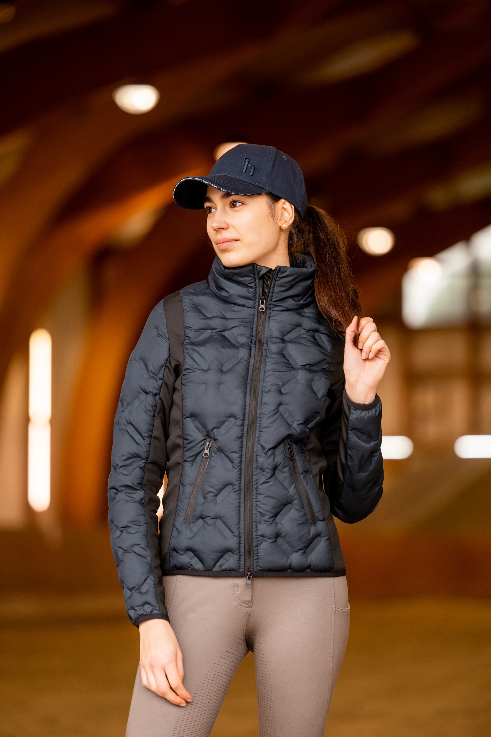 Horze Shelly gef&uuml;tterte Damen Reitjacke