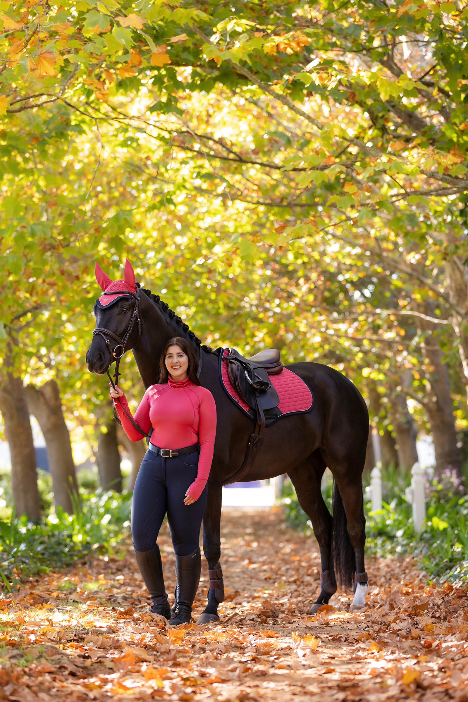 LeMieux Suede Square CC Springschabracke