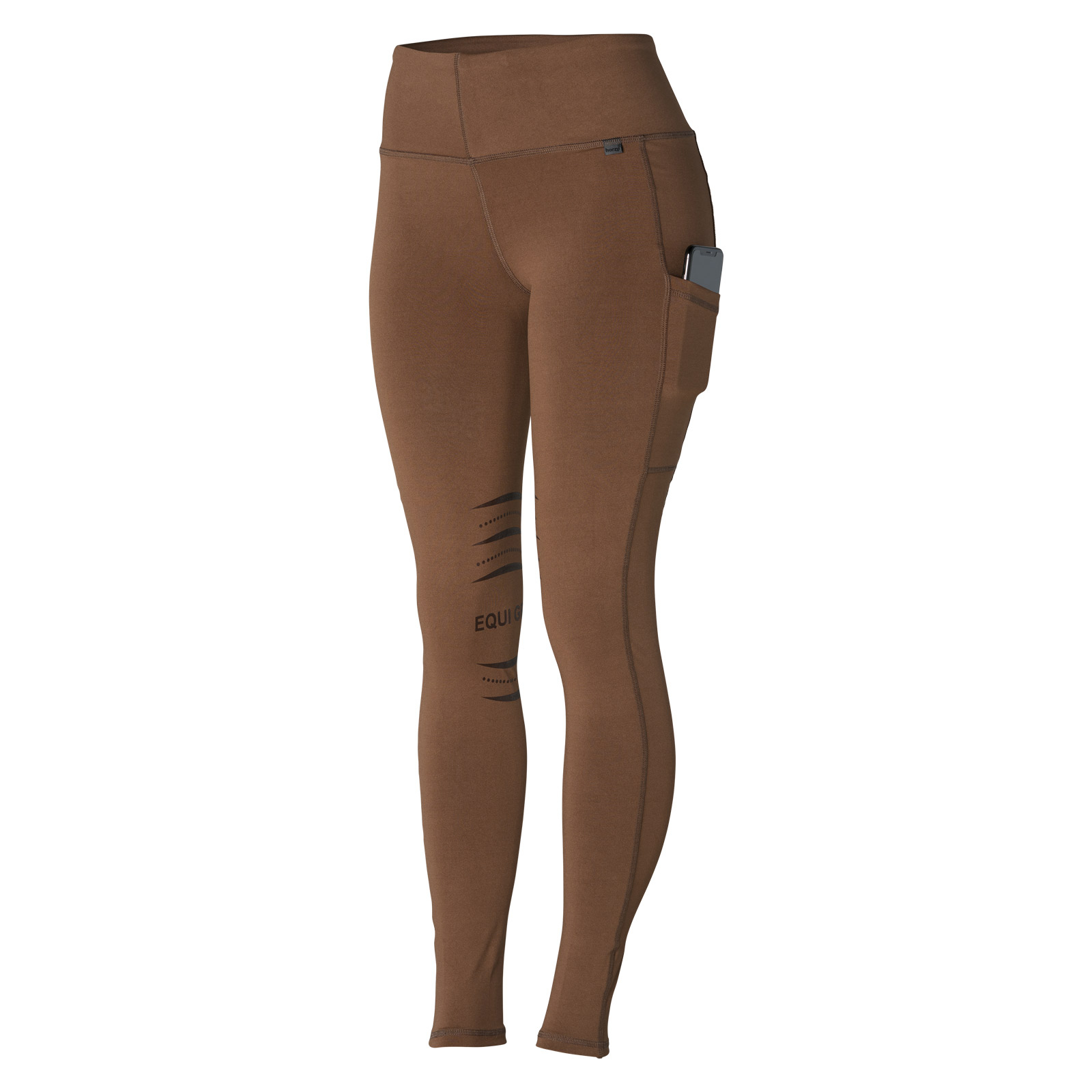 Reitleggings für Damen mit Silikonvollbesatz und Handytaschen