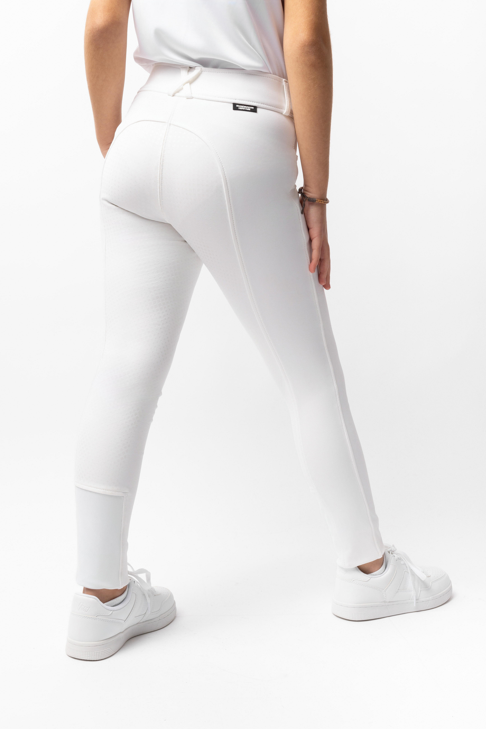 Horze Grand Prix Kinderreithose mit Silikon-Vollbesatz