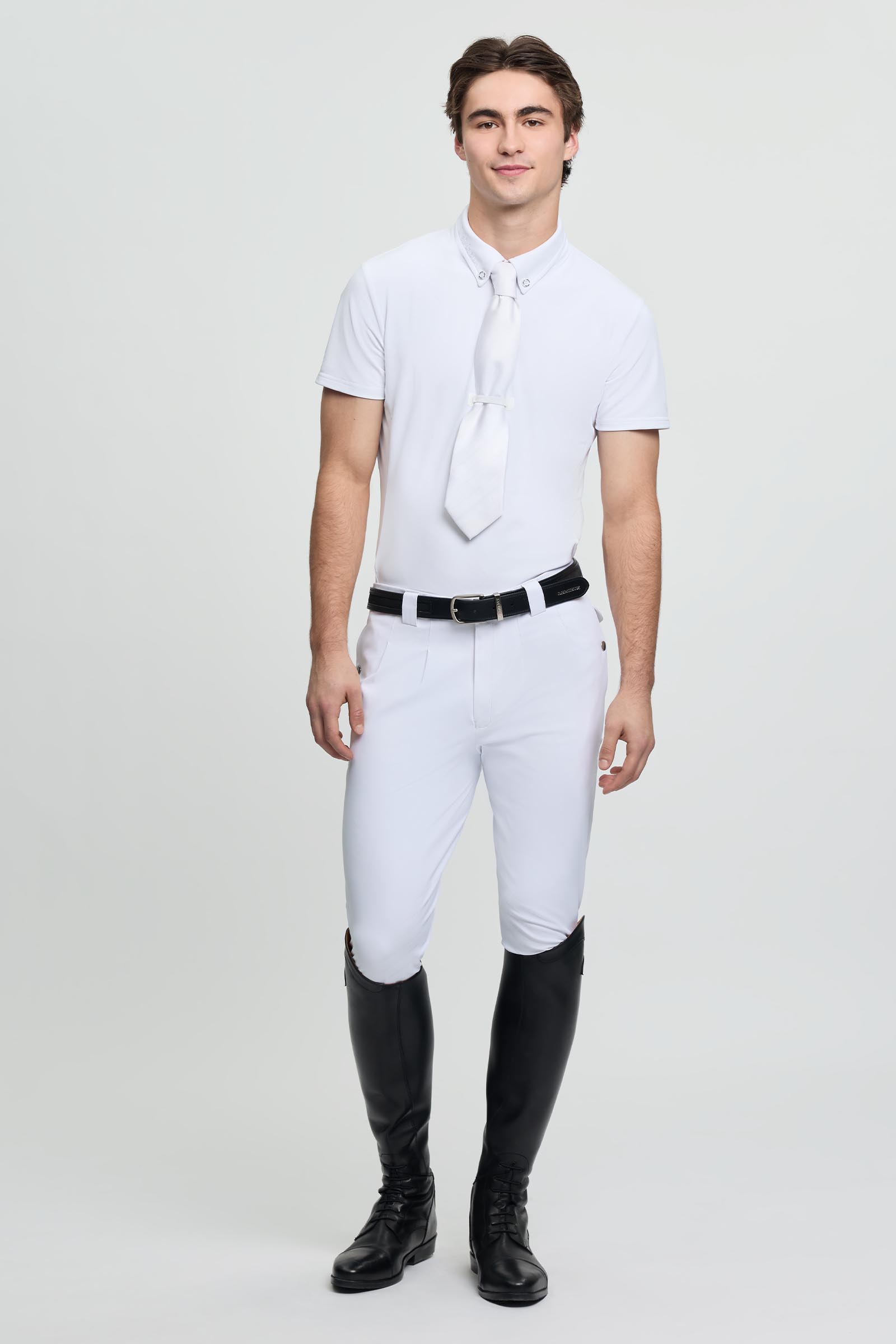 LeMieux Herren Kurzarm Turniershirt