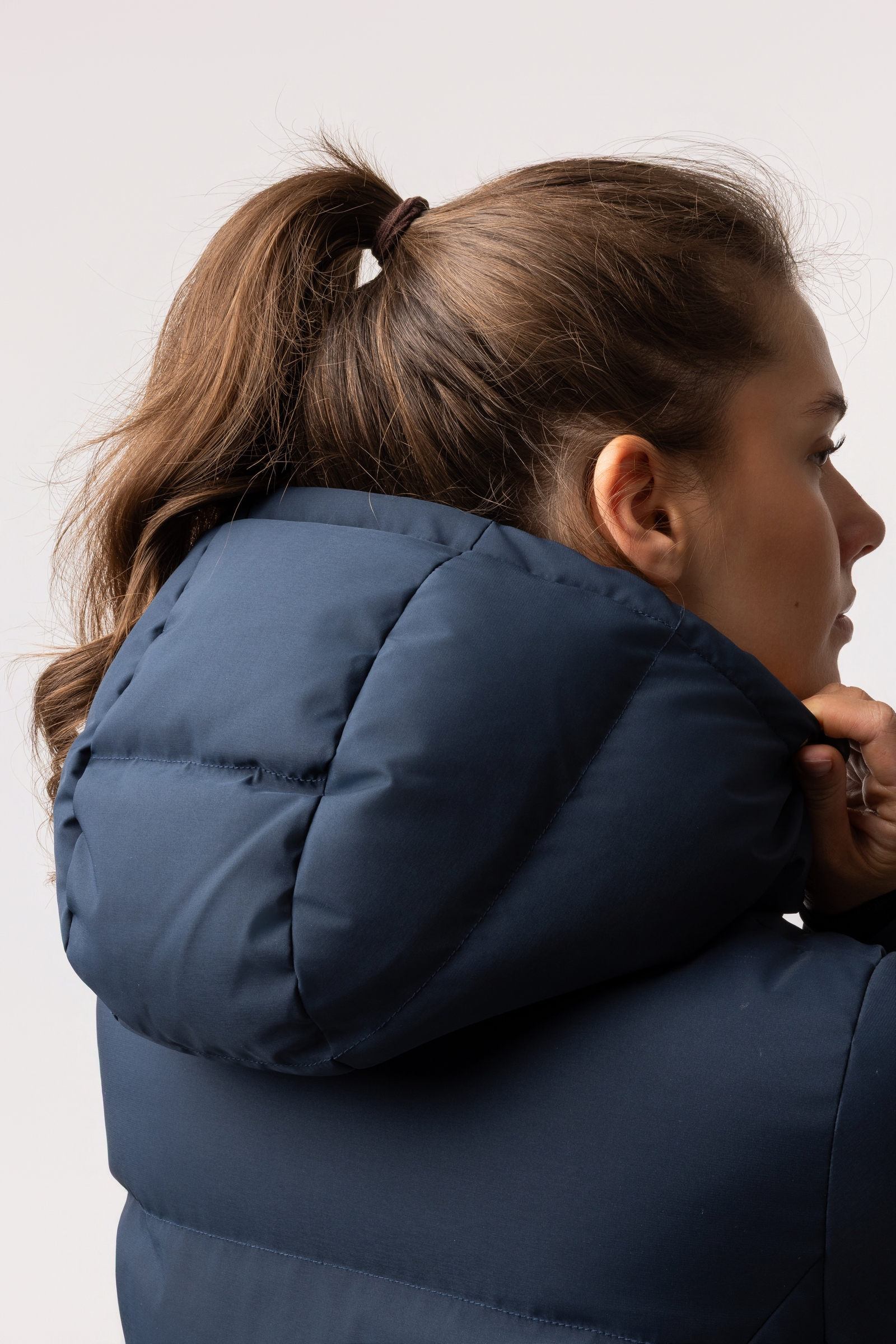 Horze Paloma Damen langer wattierter Mantel 