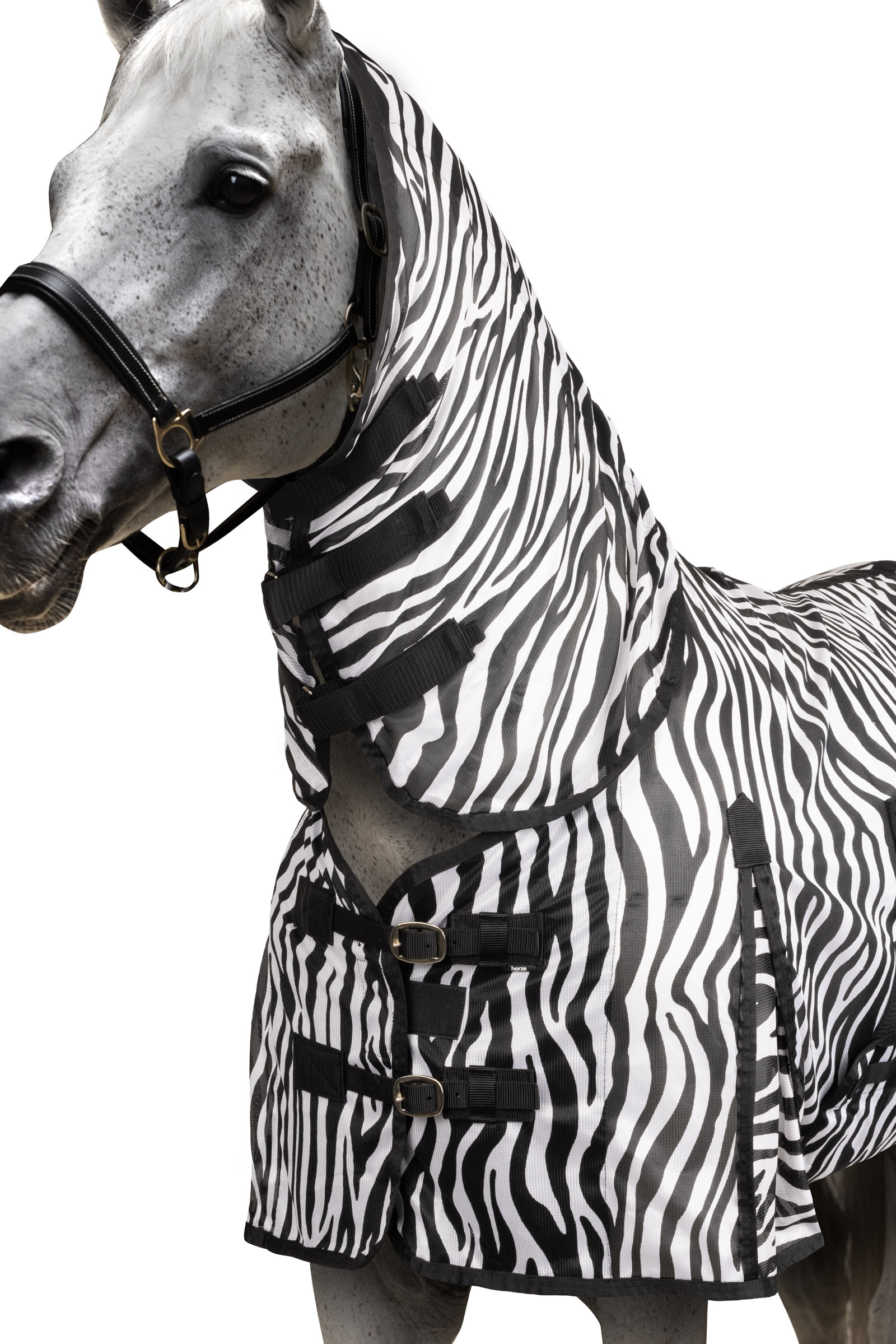 Horze Defender Pony Fliegendecke mit festem Halsteil
