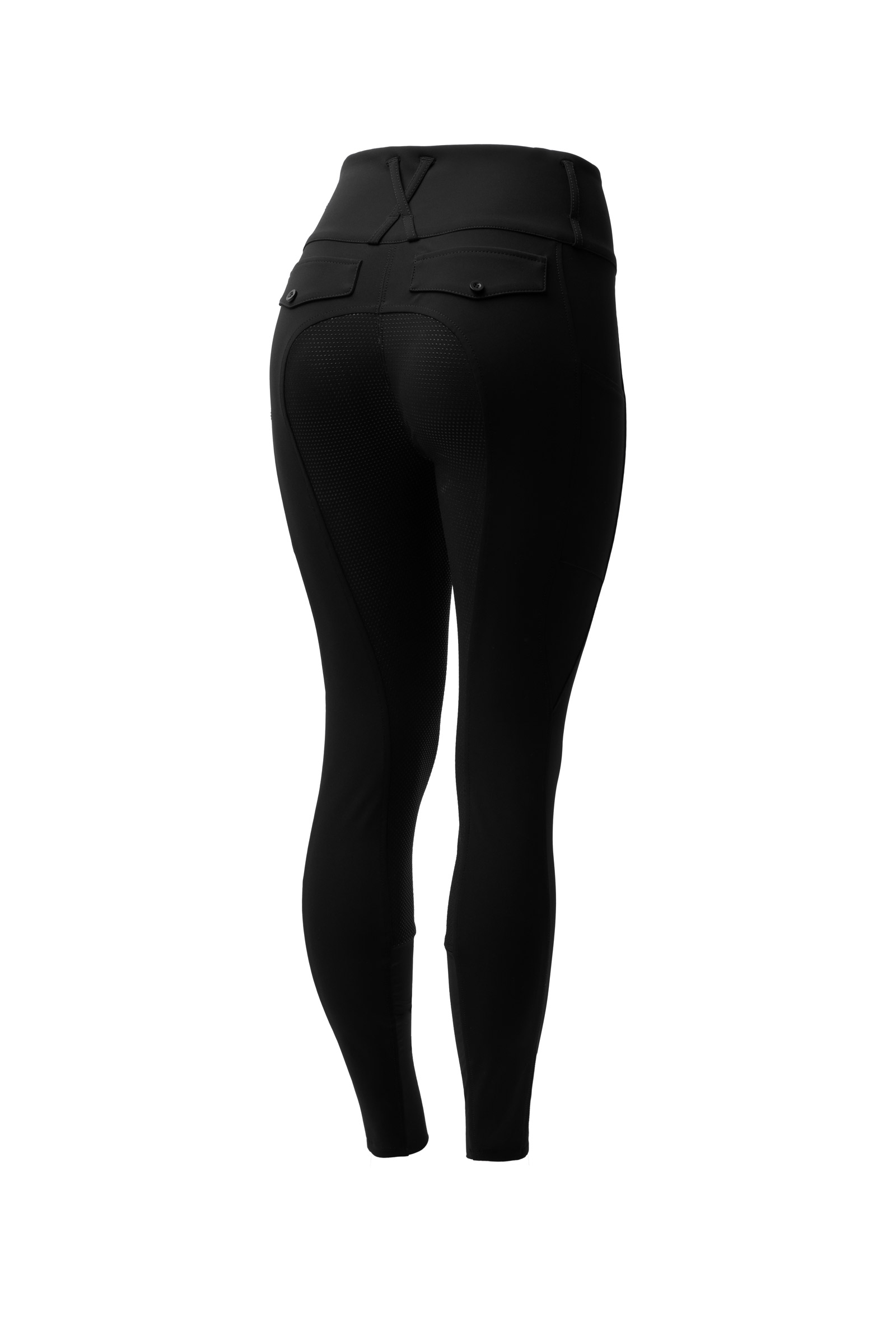 Black Horze Leonie Damenreithose mit Vollbesatz aus Silikon UPF 40+