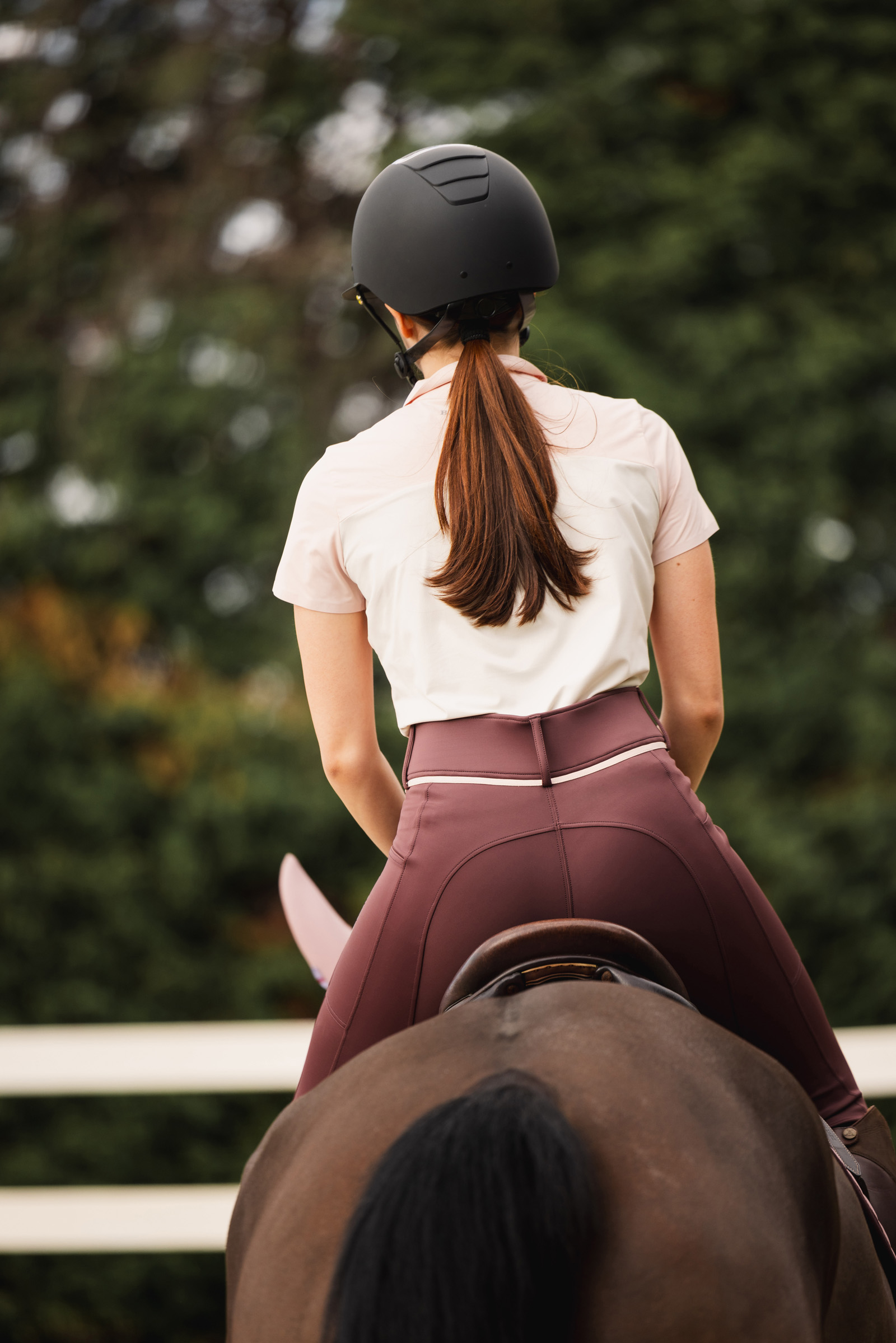 B Vertigo Elea Damen Kniebesatz Reithose