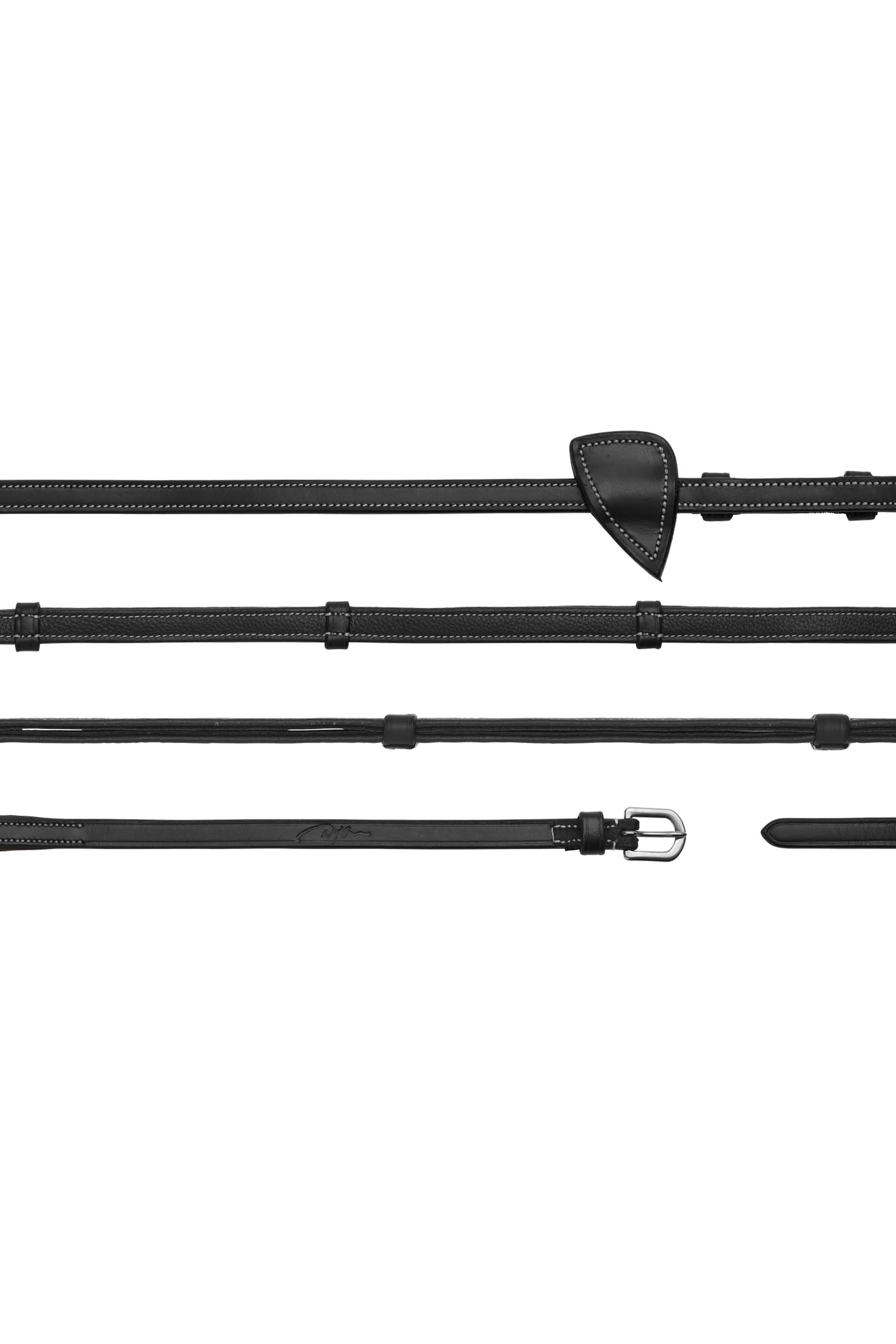 Dy'on Working Lederz&uuml;gel mit Lederstegen 13 mm  