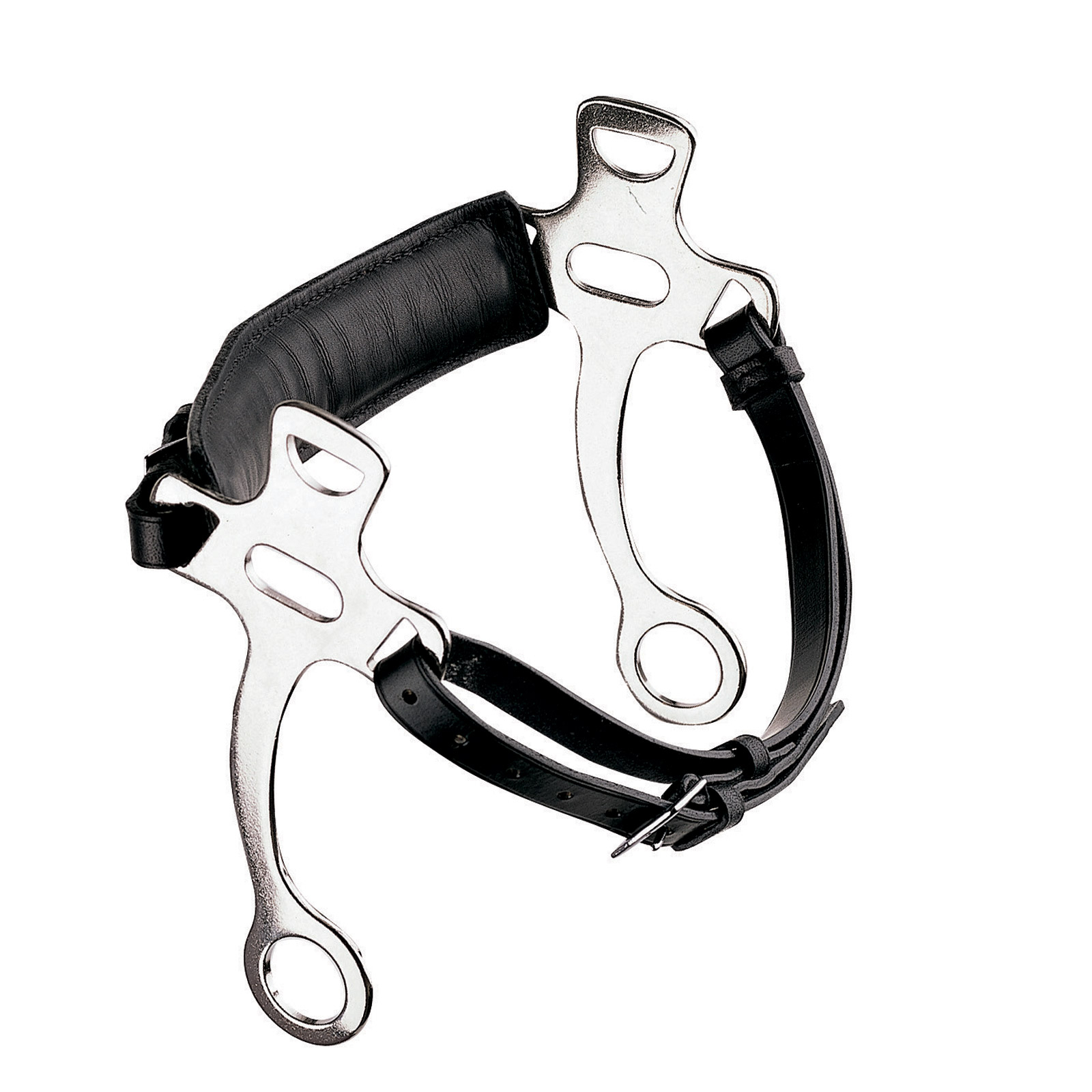 Sprenger Mechanisches Hackamore mit Leder-Kinnriemen