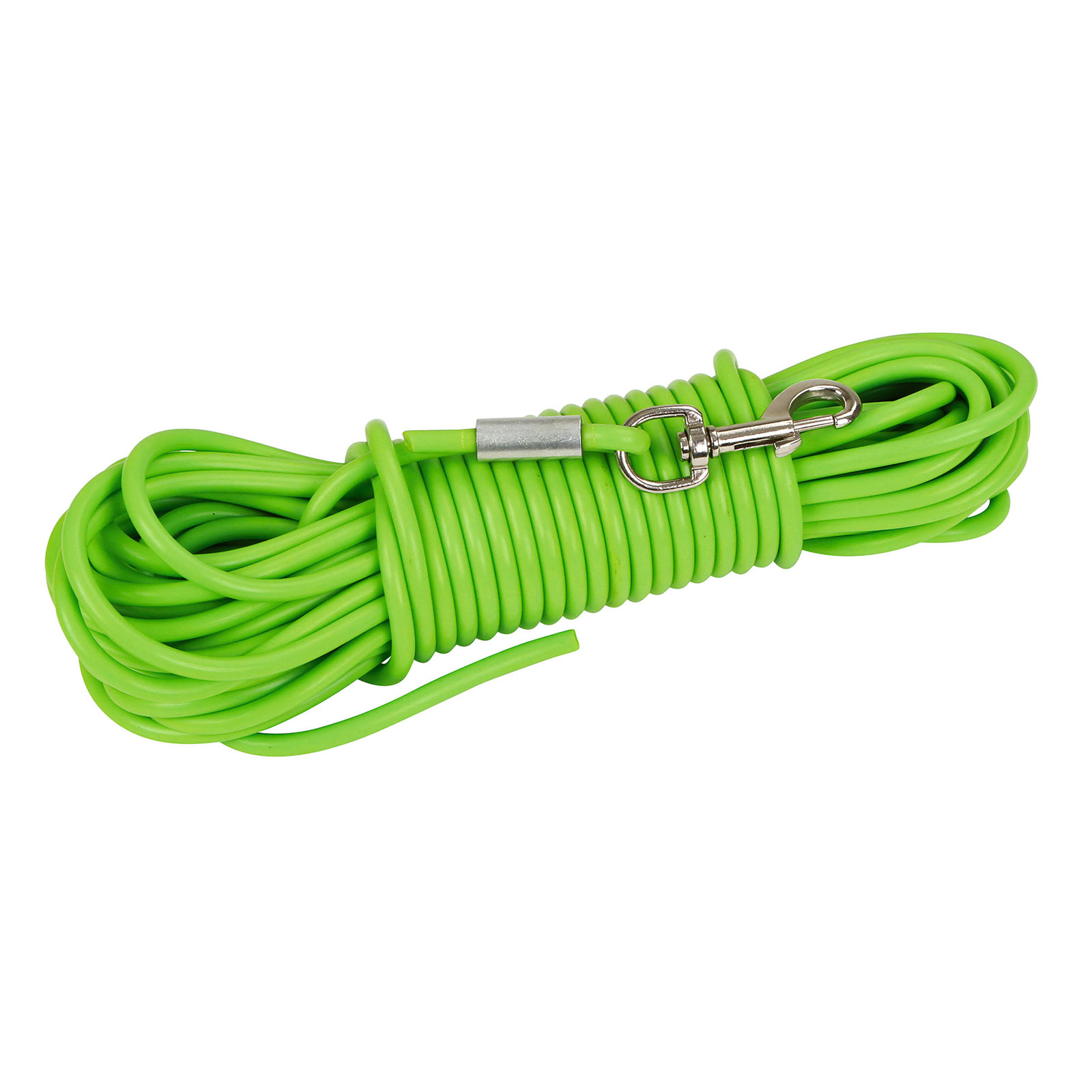 Kerbl PVC Schleppleine, 15m grün
