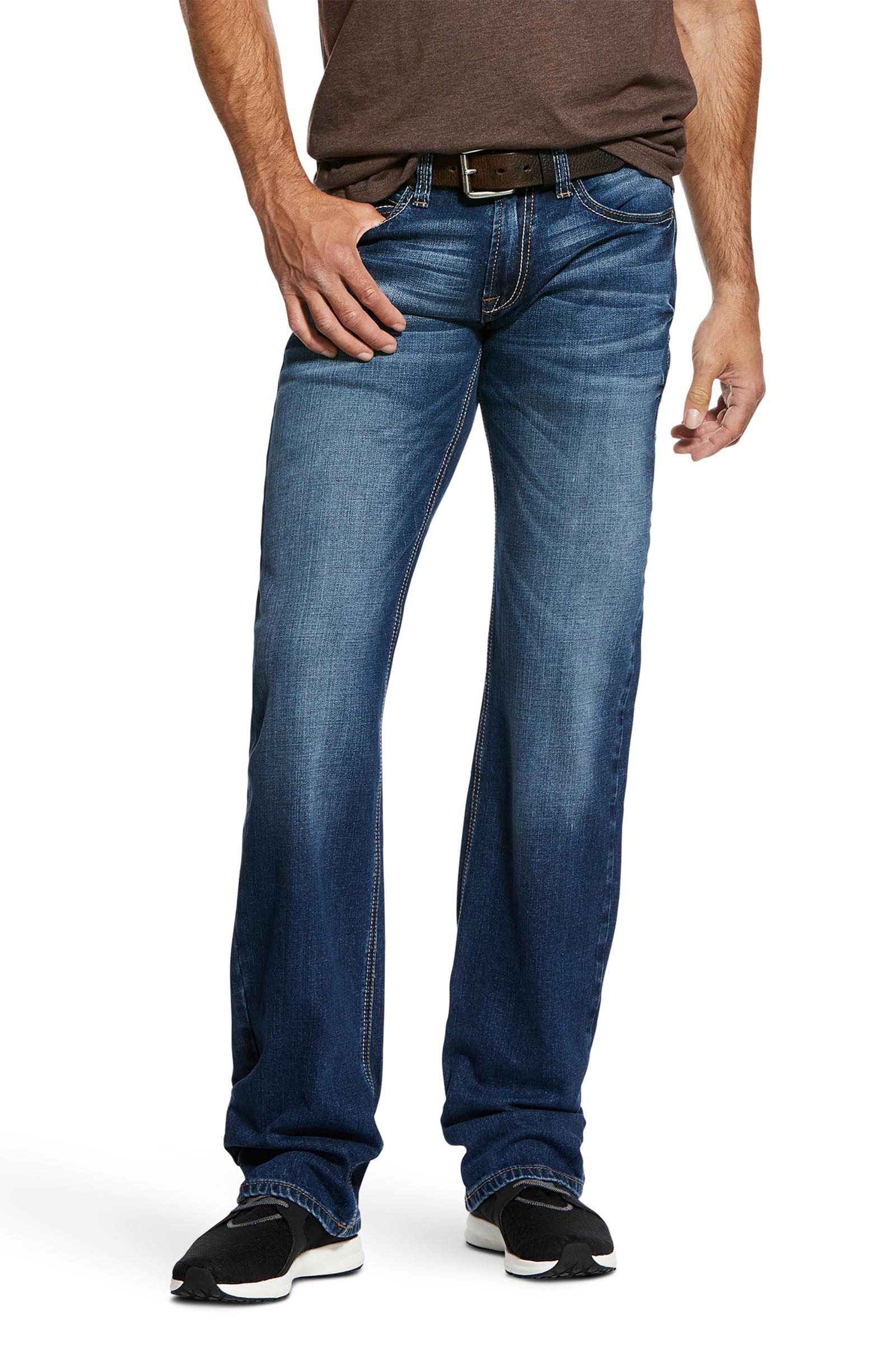 Ariat Nassau M7 Rocker Herren Jeans mit geradem Bein