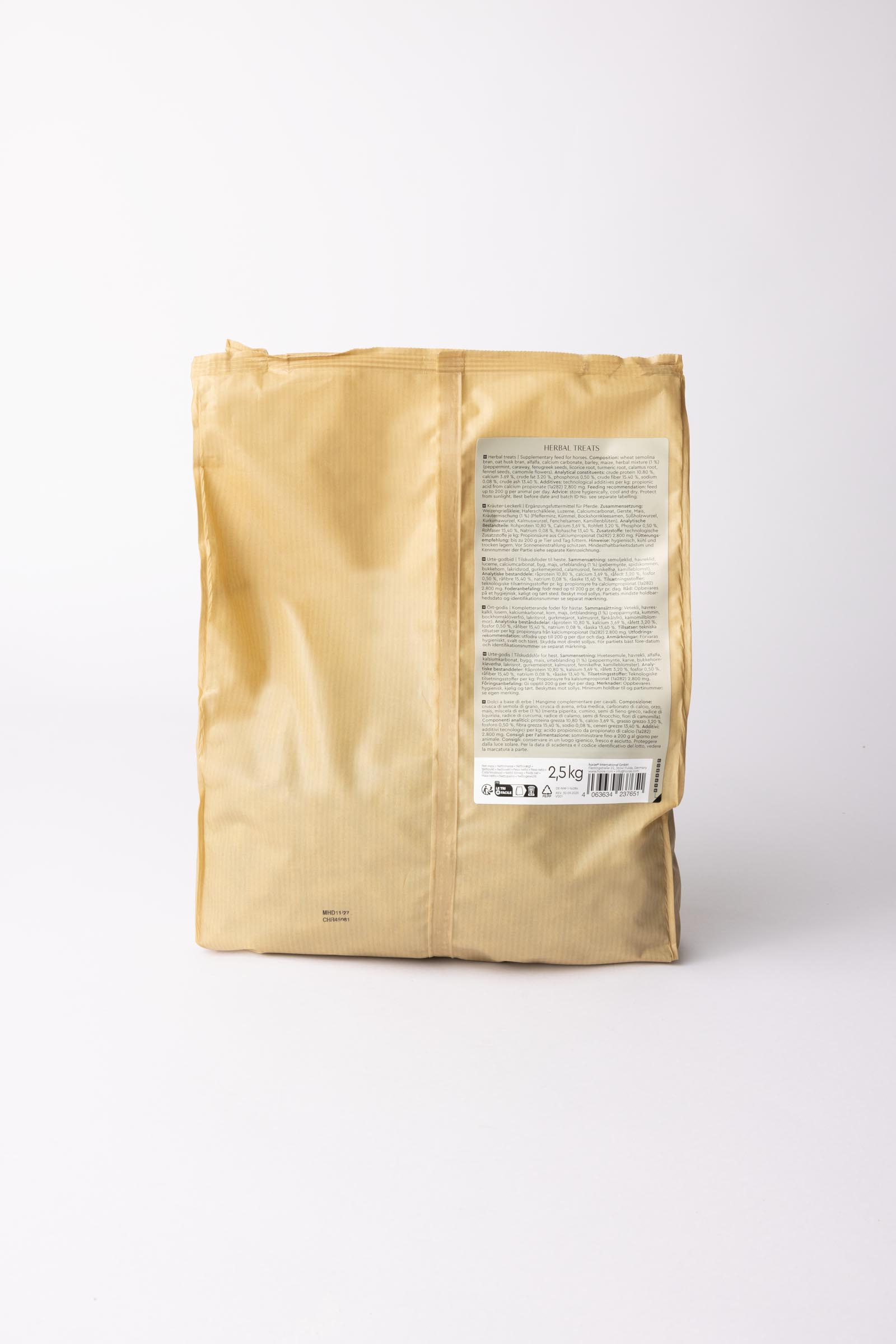 Horze Leckerli Kr&auml;uter, 2,5kg