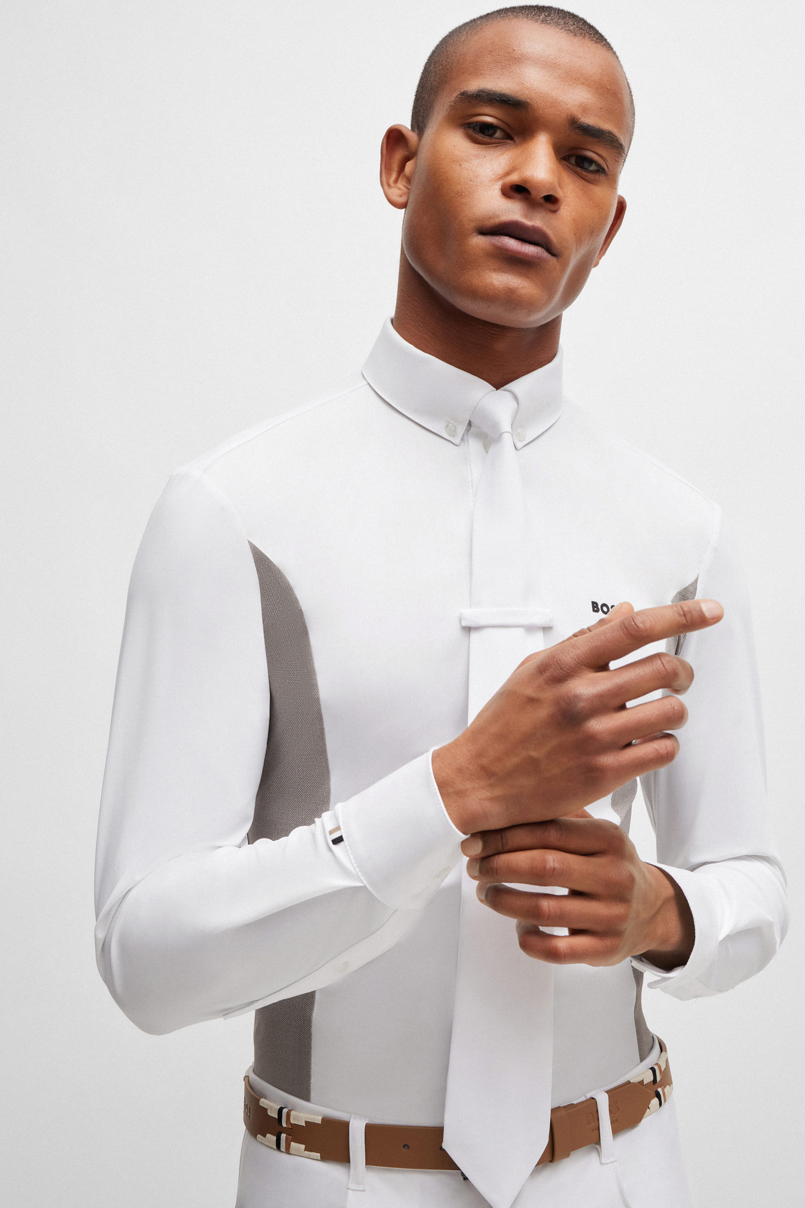 Boss Norman Side Panel Turniershirt 