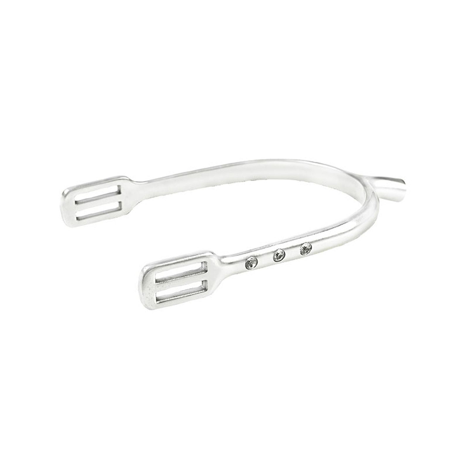 Horze Bling Sporen, klarer Kristall