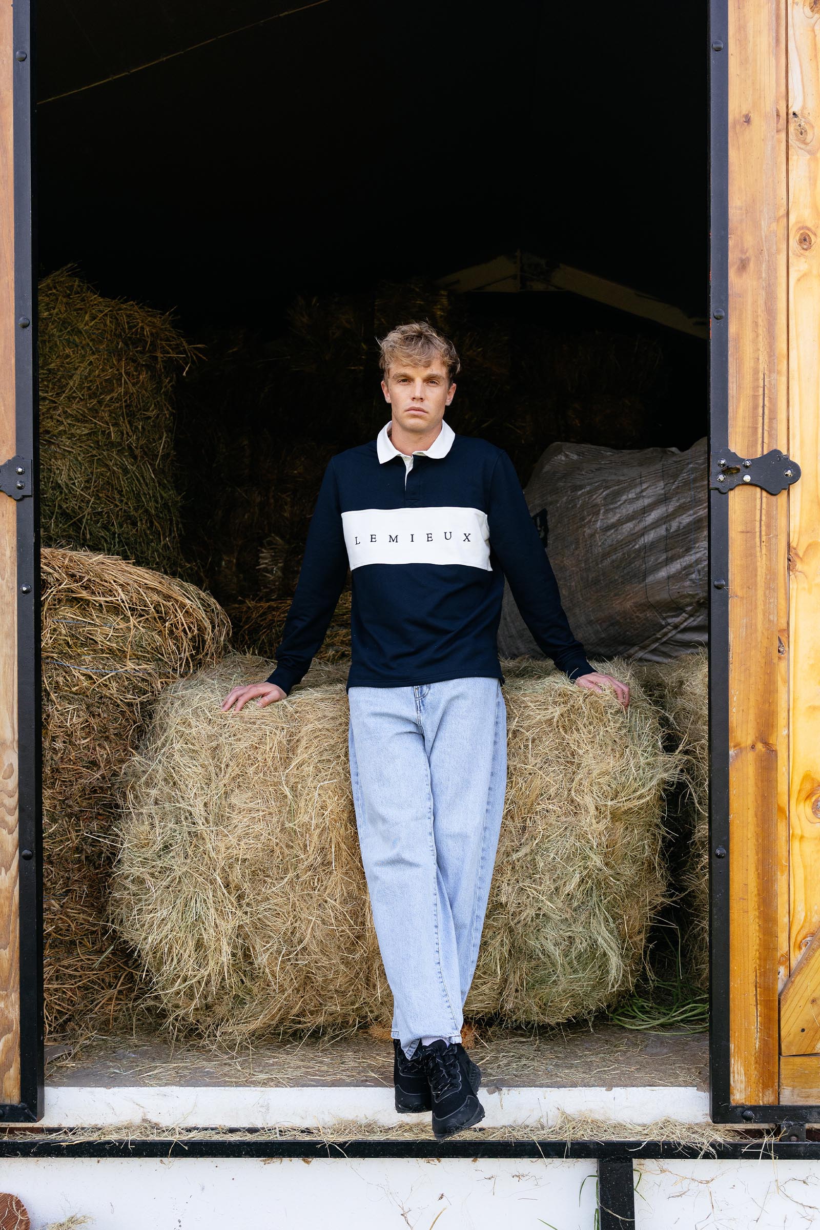 LeMieux Herren Rugby-Shirt