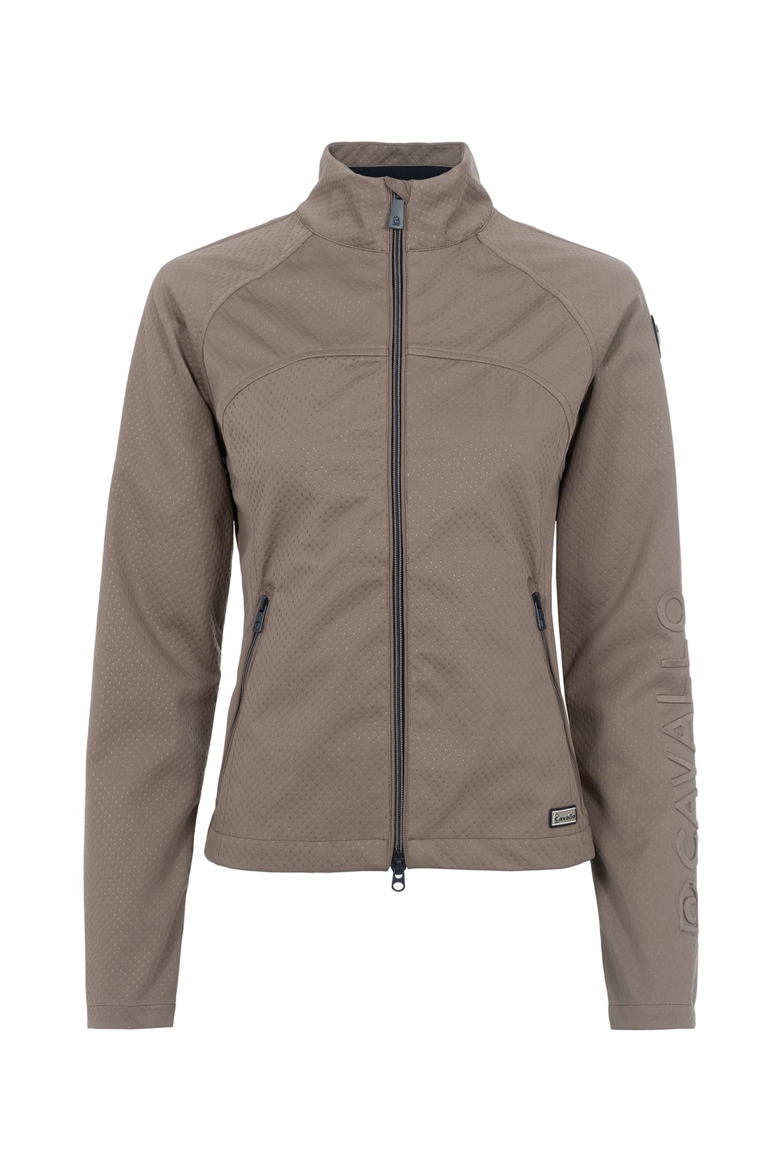 Mocha Latte Cavallo CAVALBETTY Damen Softshelljacke