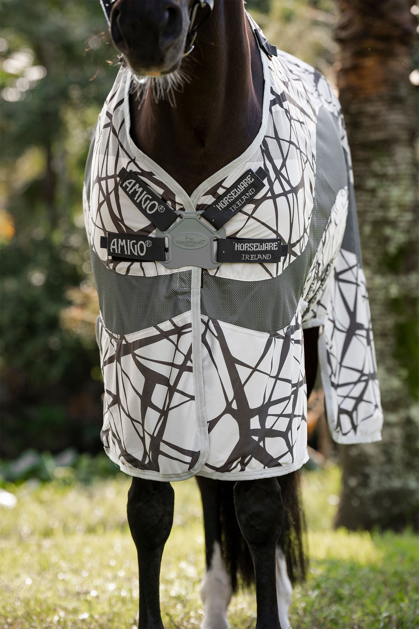Horseware Amigo CamoFly Fliegendecke mit abnehmbarem Halsteil