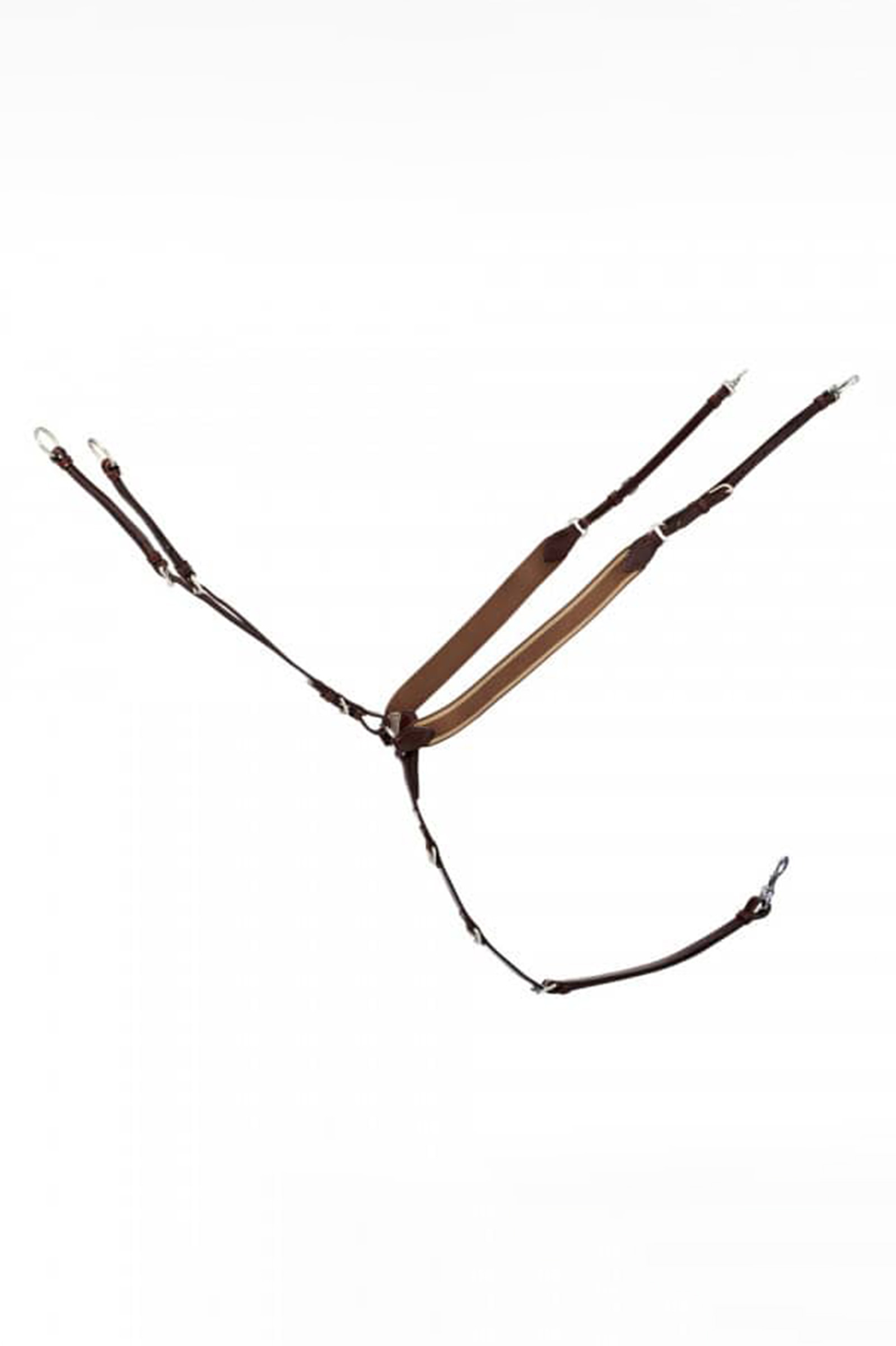 Antique Brown/Silver Schockemöhle Sports Vorderzeug mit Karabiner: PRO JUMP PLUS