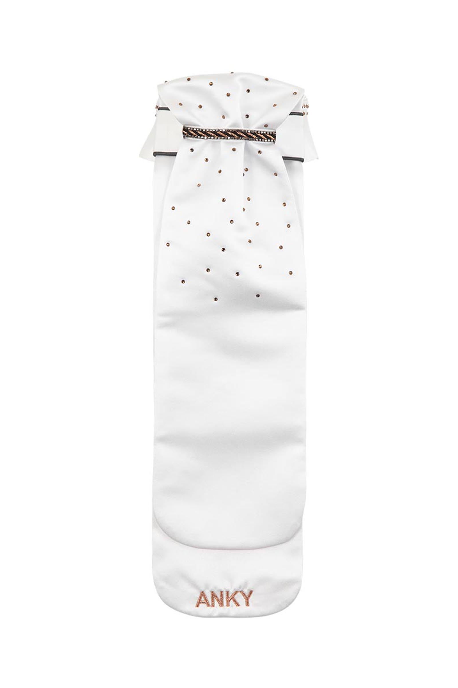 White/Grey ANKY Multifit Plastron mit abnehmbarem Kragen