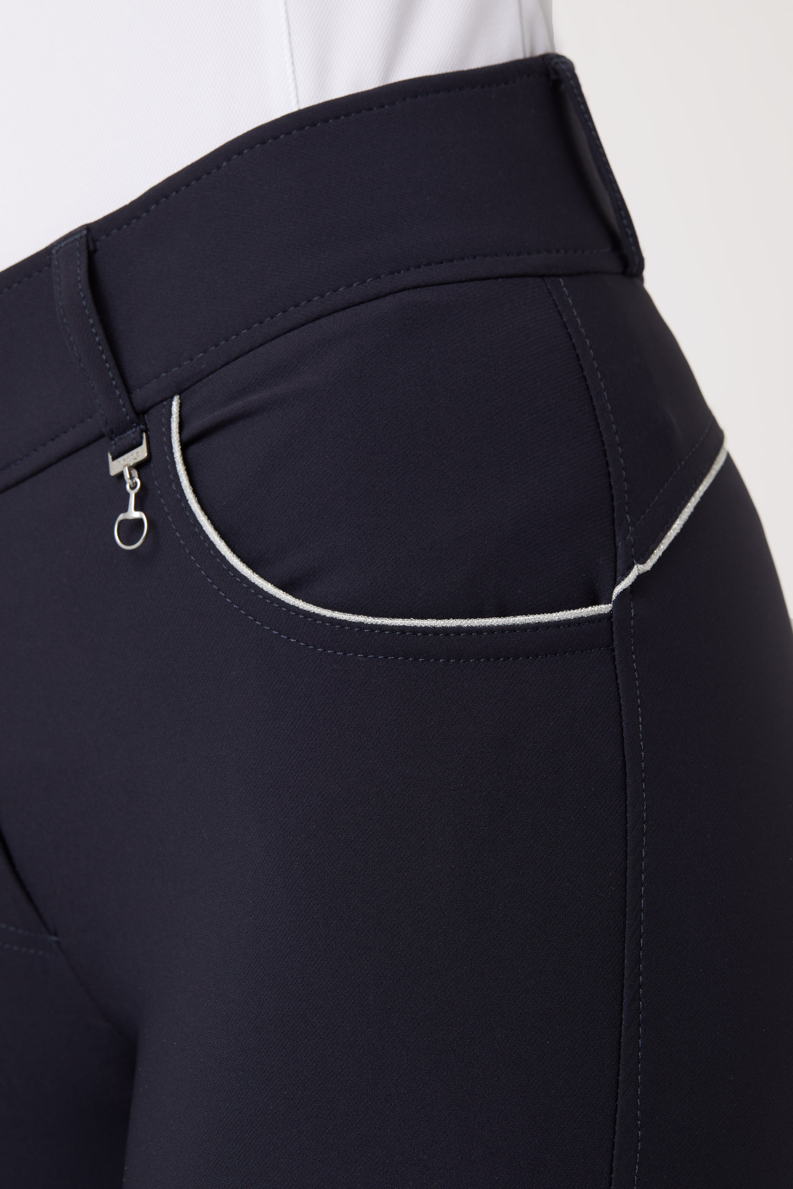 Horze Aubrey Damen Reithose mit Silikonvollbesatz und hohem Bund