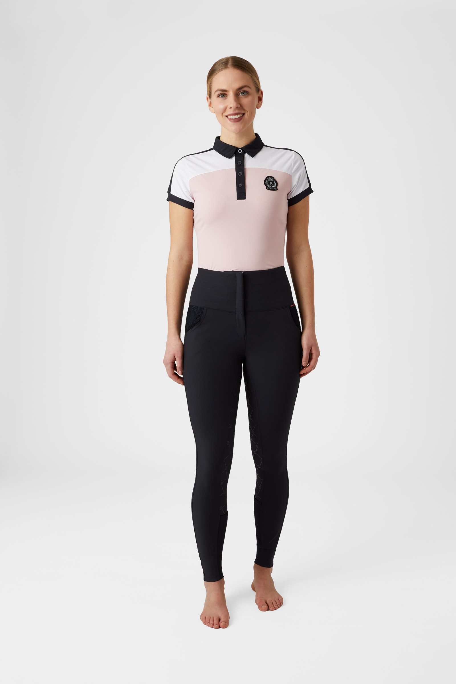 B Vertigo Natalia Damen Reithose mit Spitzentaschen