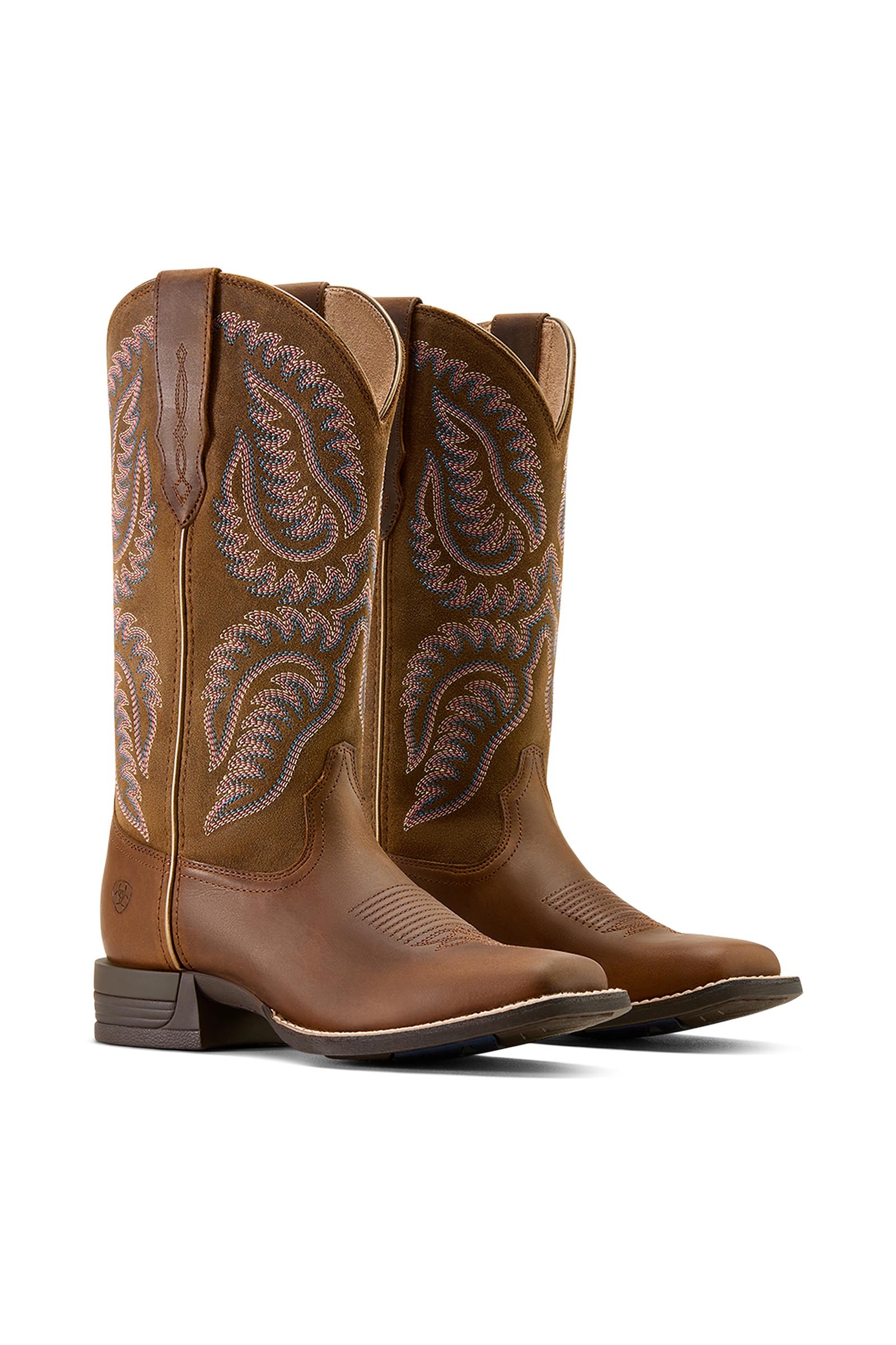 Ariat Damen Cattle Caite Western Boots mit breiter eckiger Zehenpartie